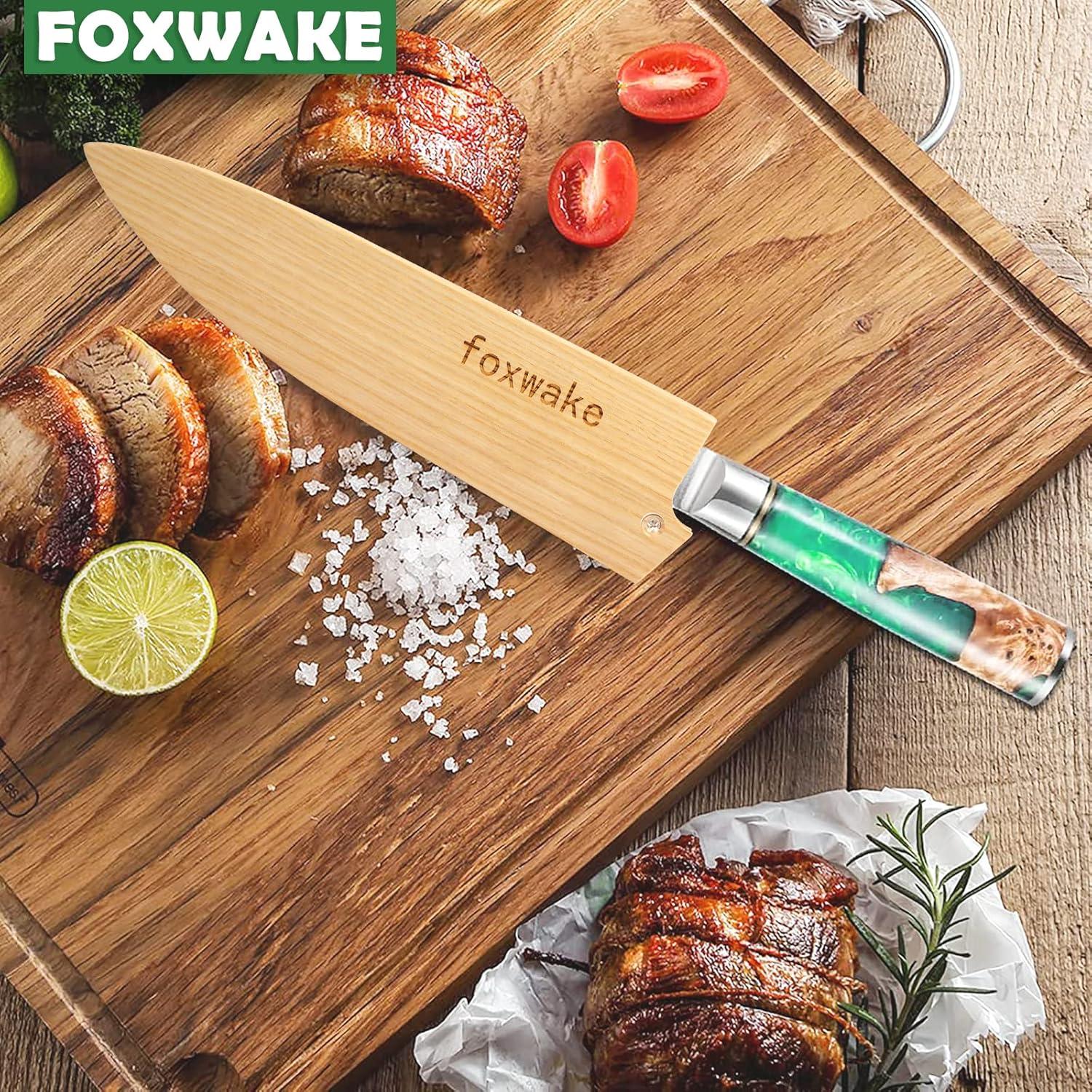 Funda de Cuchillo de Chef Foxwake de Madera 22.6 cm