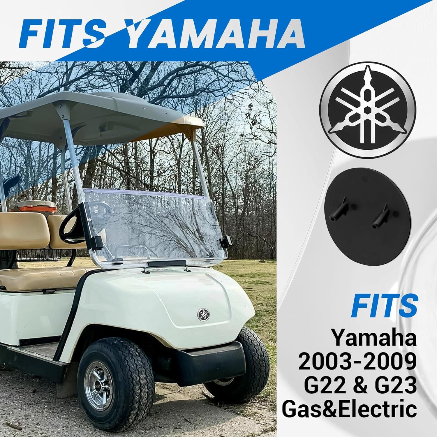 Emblema del logotipo Yamaha para carritos de golf G22 y G23