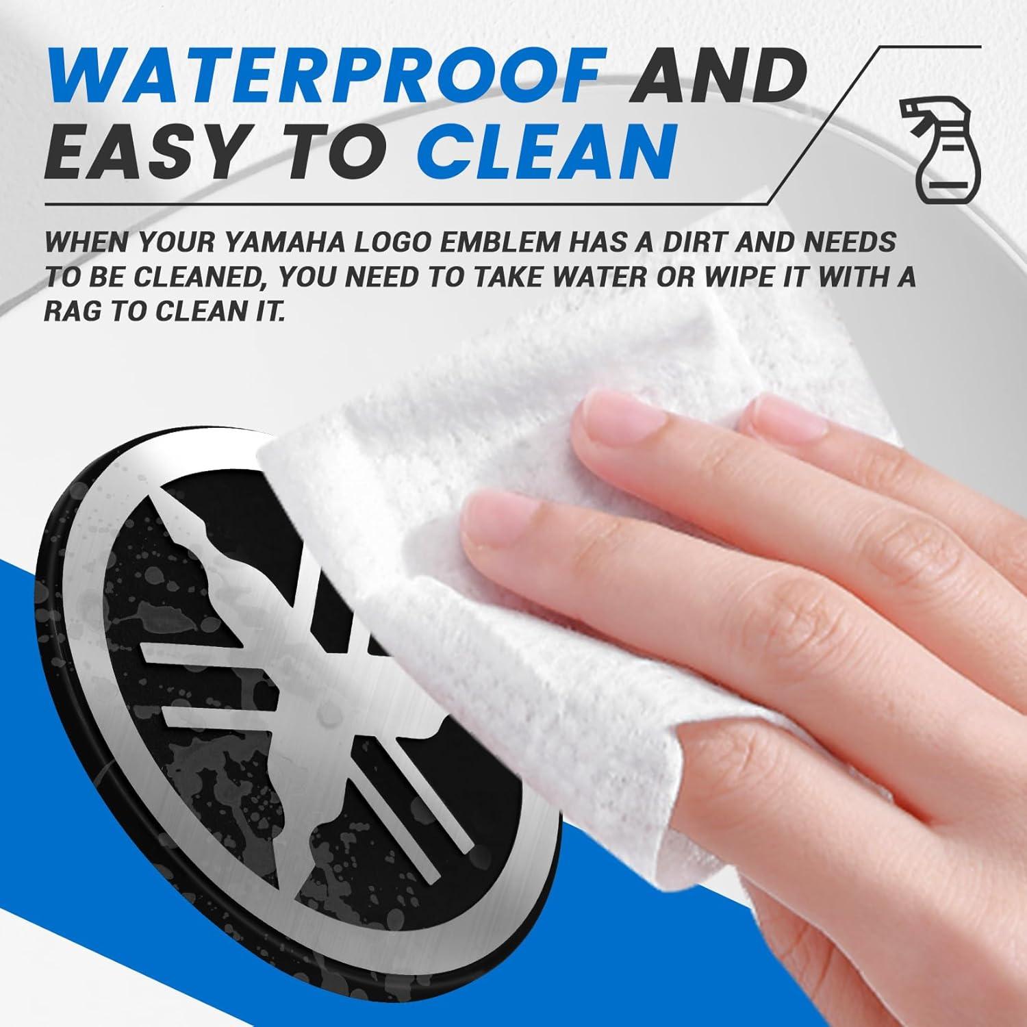 Emblema del logotipo Yamaha para carritos de golf G22 y G23