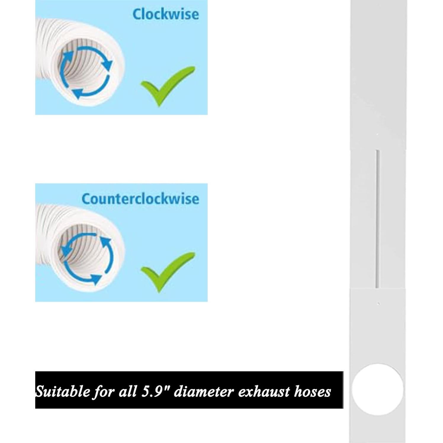 Kit Sello Ventana Aire Acondicionado tBesme 121.9 cm Ajustable