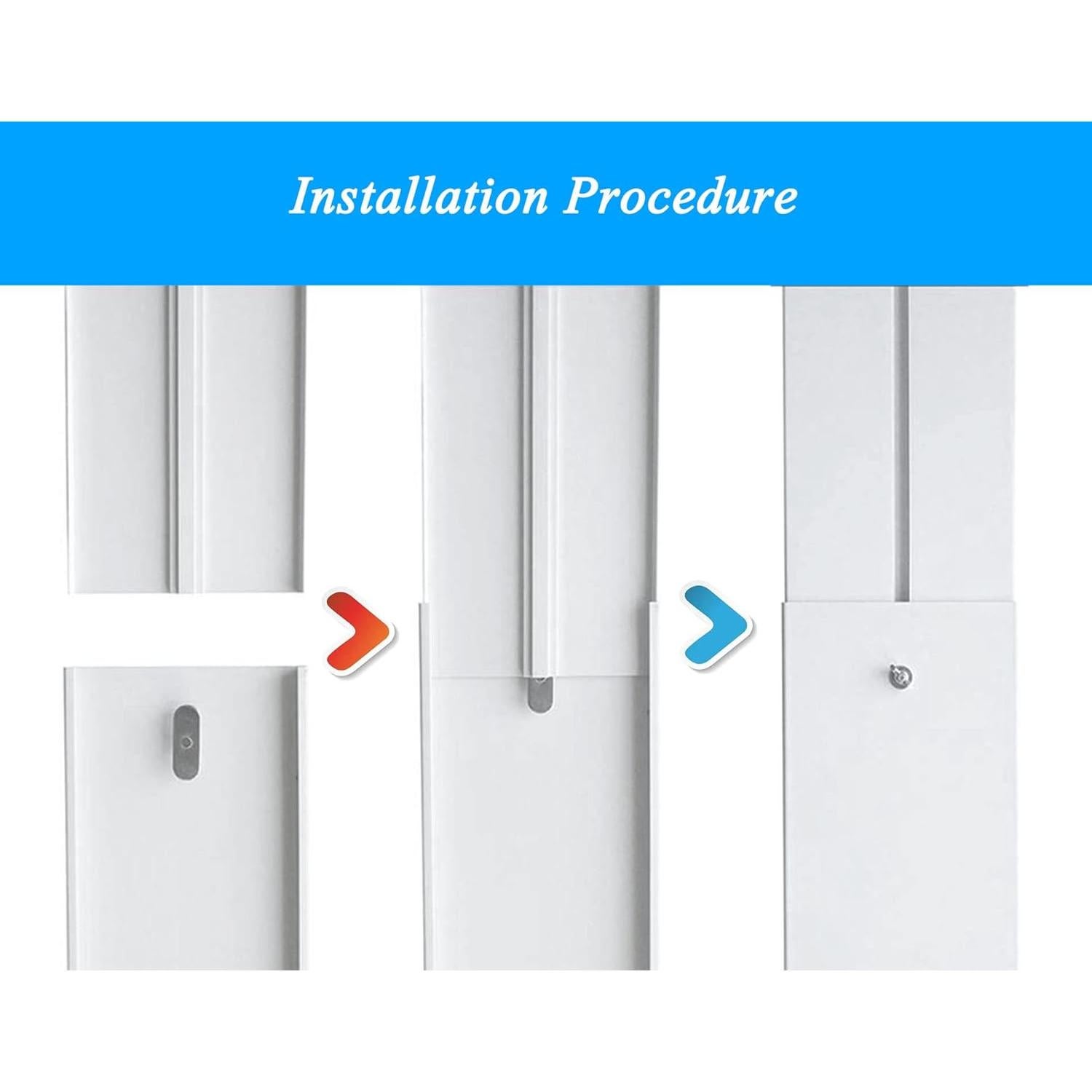 Kit Sello Ventana Aire Acondicionado tBesme 121.9 cm Ajustable