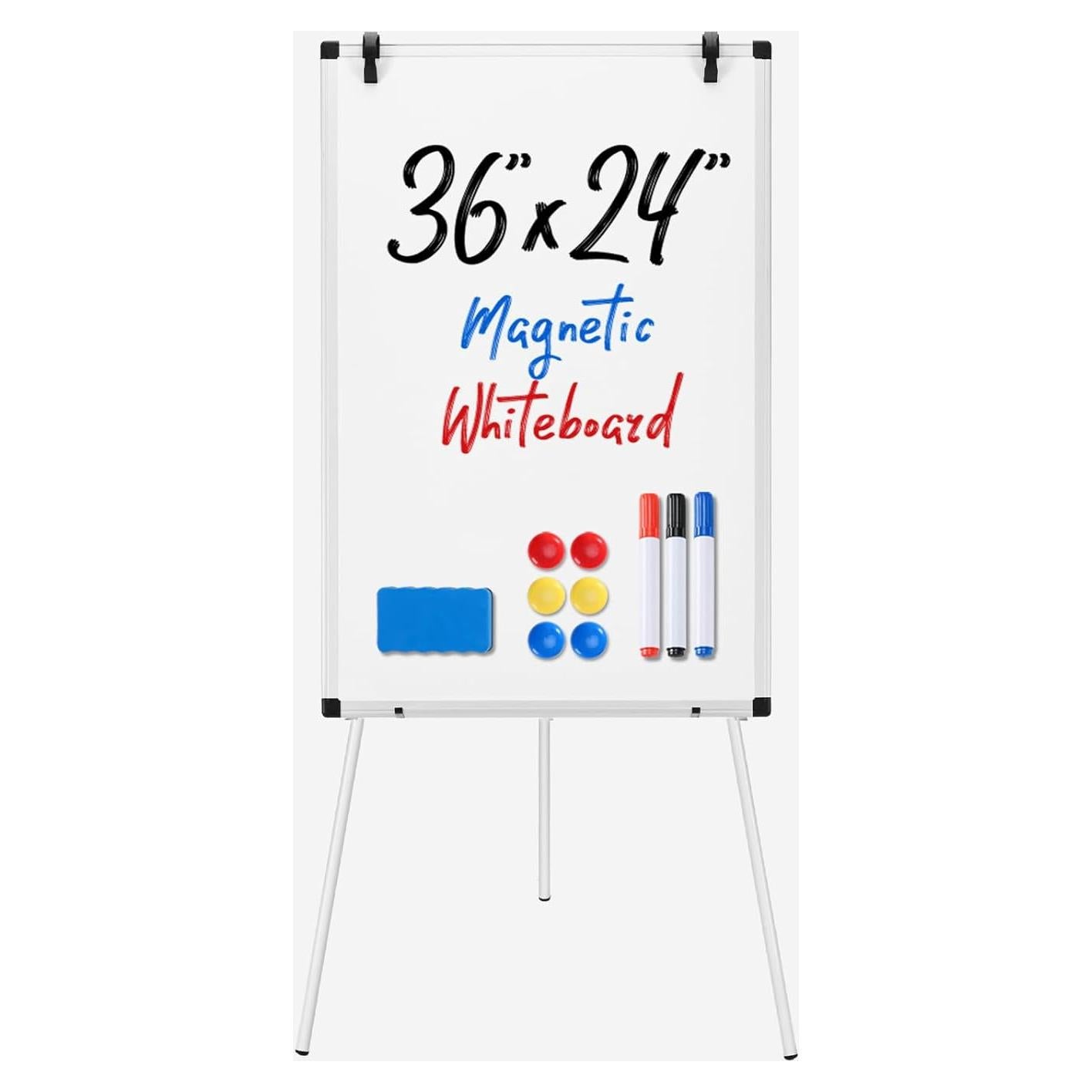 Caballete de Pizarra Blanca Sweetcrispy 61 x 91 cm Magnética
