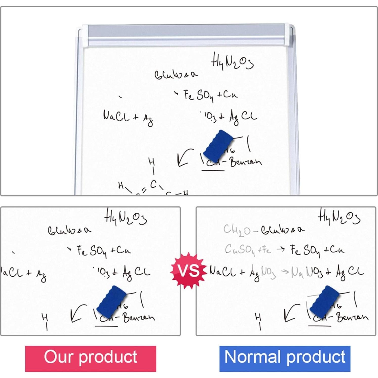 Caballete Pizarra Blanca Maxtek 91x61 cm Ajustable Portátil