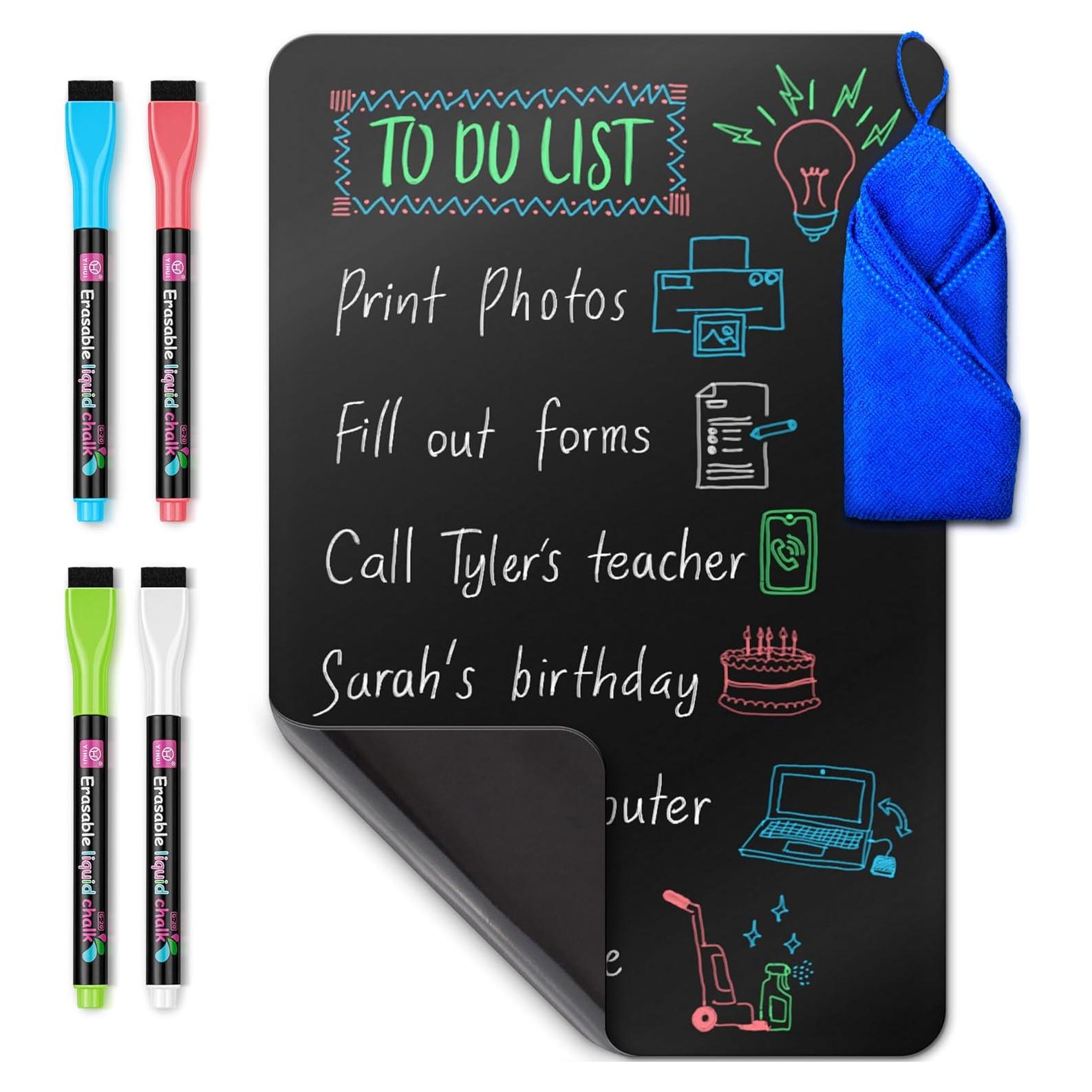 Hoja de Pizarra Magnética Mifflin 30.5x20.3 cm para Refrigerador