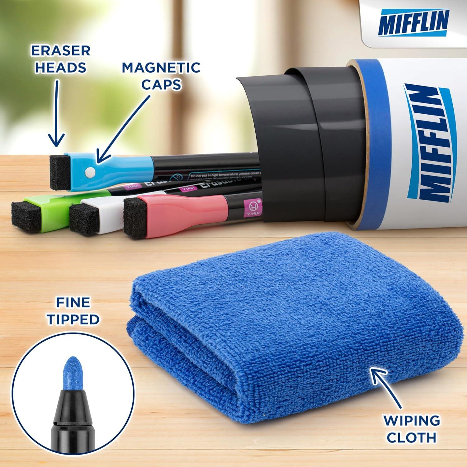 Hoja de Pizarra Magnética Mifflin 30.5x20.3 cm para Refrigerador