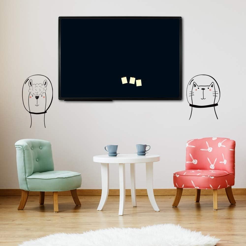 Pizarra Magnética JILoffice 91.4x61 cm con Marco de Aluminio