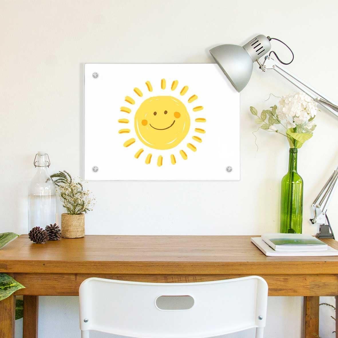 Tablero Blanco de Vidrio TORASO 30.5x40.6 cm Sin Marco