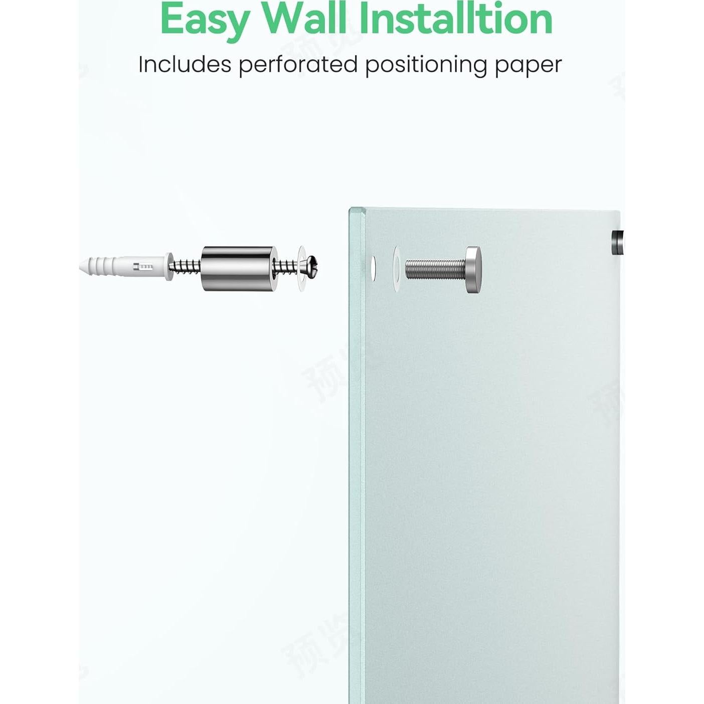 Tablero de Vidrio Borrado en Seco VUSIGN 182x182 cm Magnético