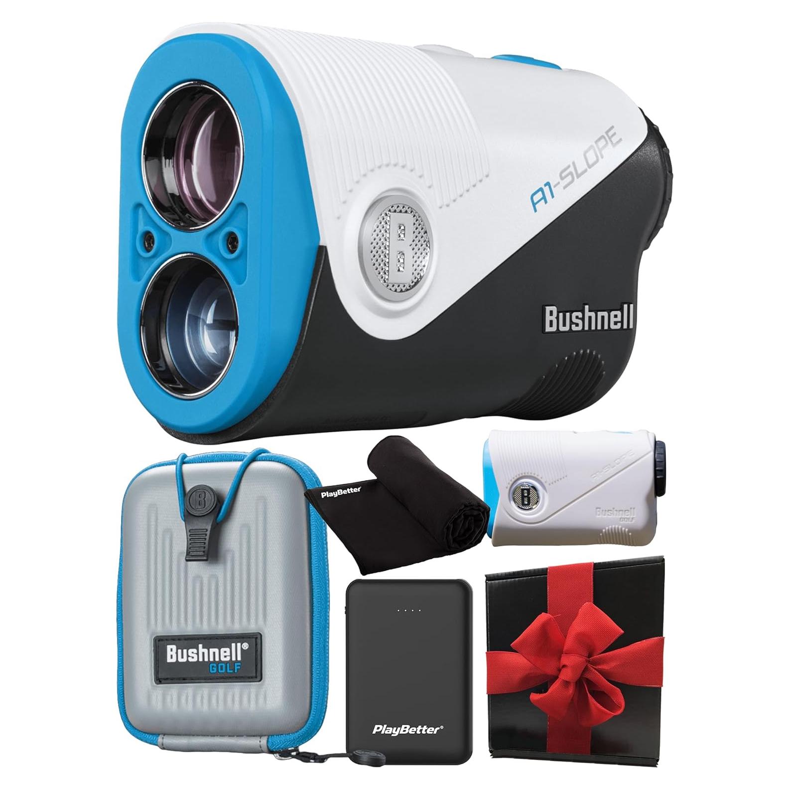 Rango Láser de Golf Bushnell A1-Slope - Ultra-Compacto, 6x, BITE