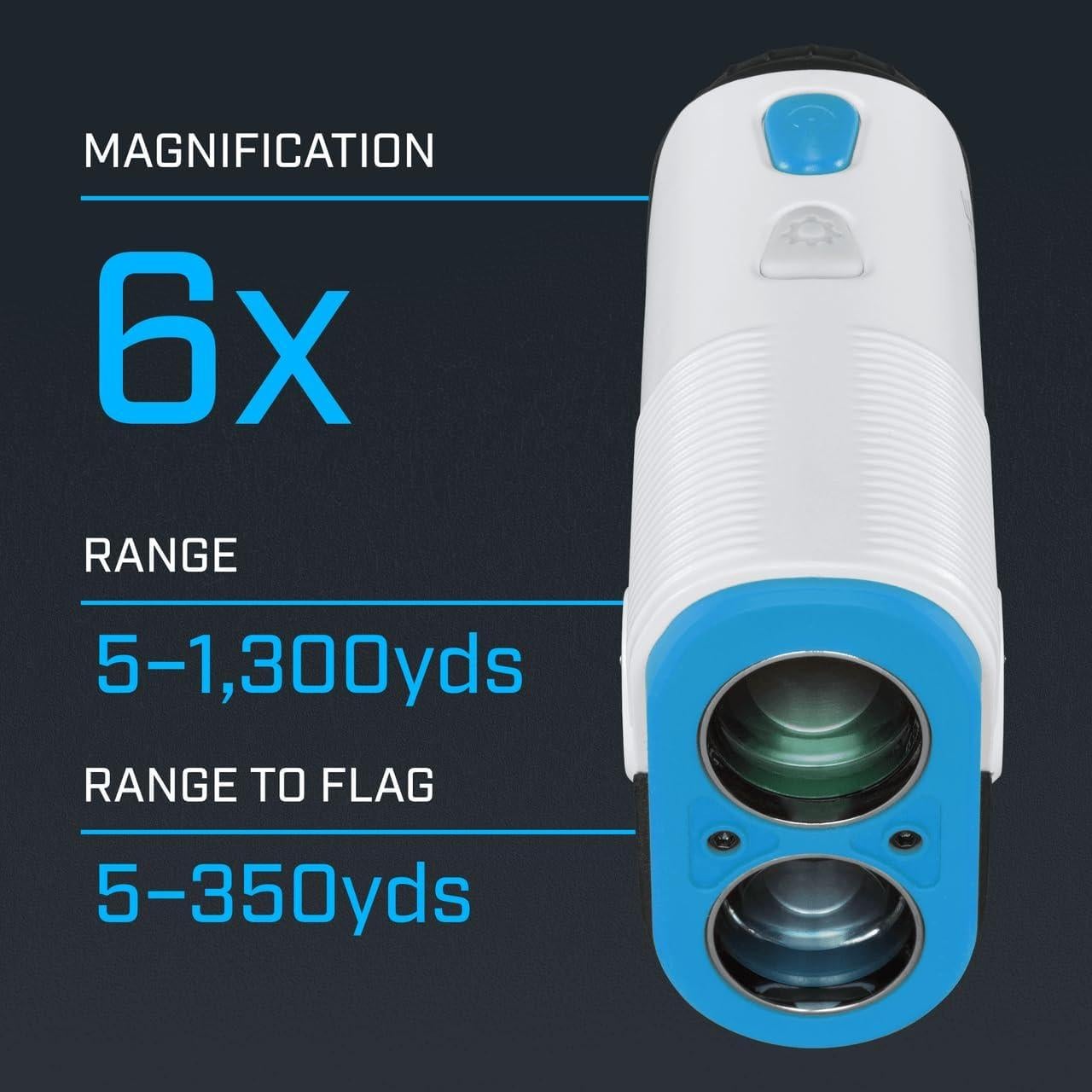 Rango Láser de Golf Bushnell A1-Slope - Ultra-Compacto, 6x, BITE