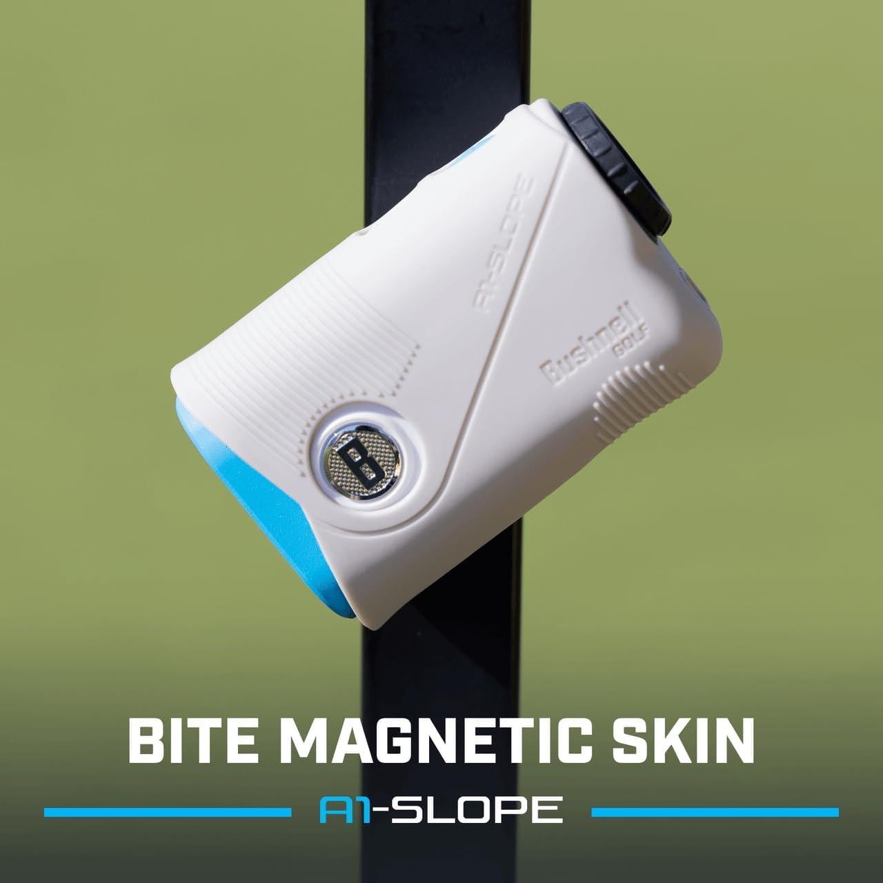 Rango Láser de Golf Bushnell A1-Slope - Ultra-Compacto, 6x, BITE