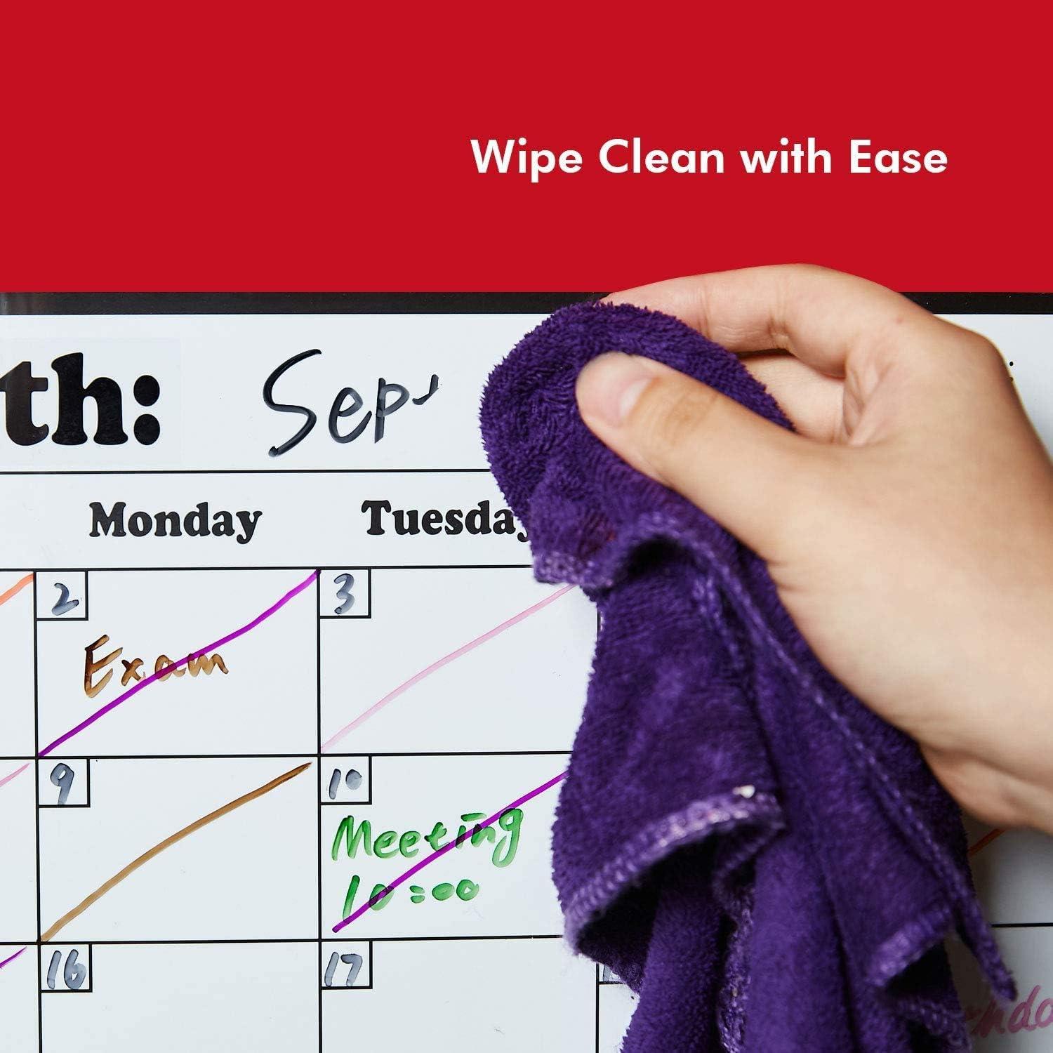 Calendario Magnético Borrable Volcanics 43.2x30 cm Blanco