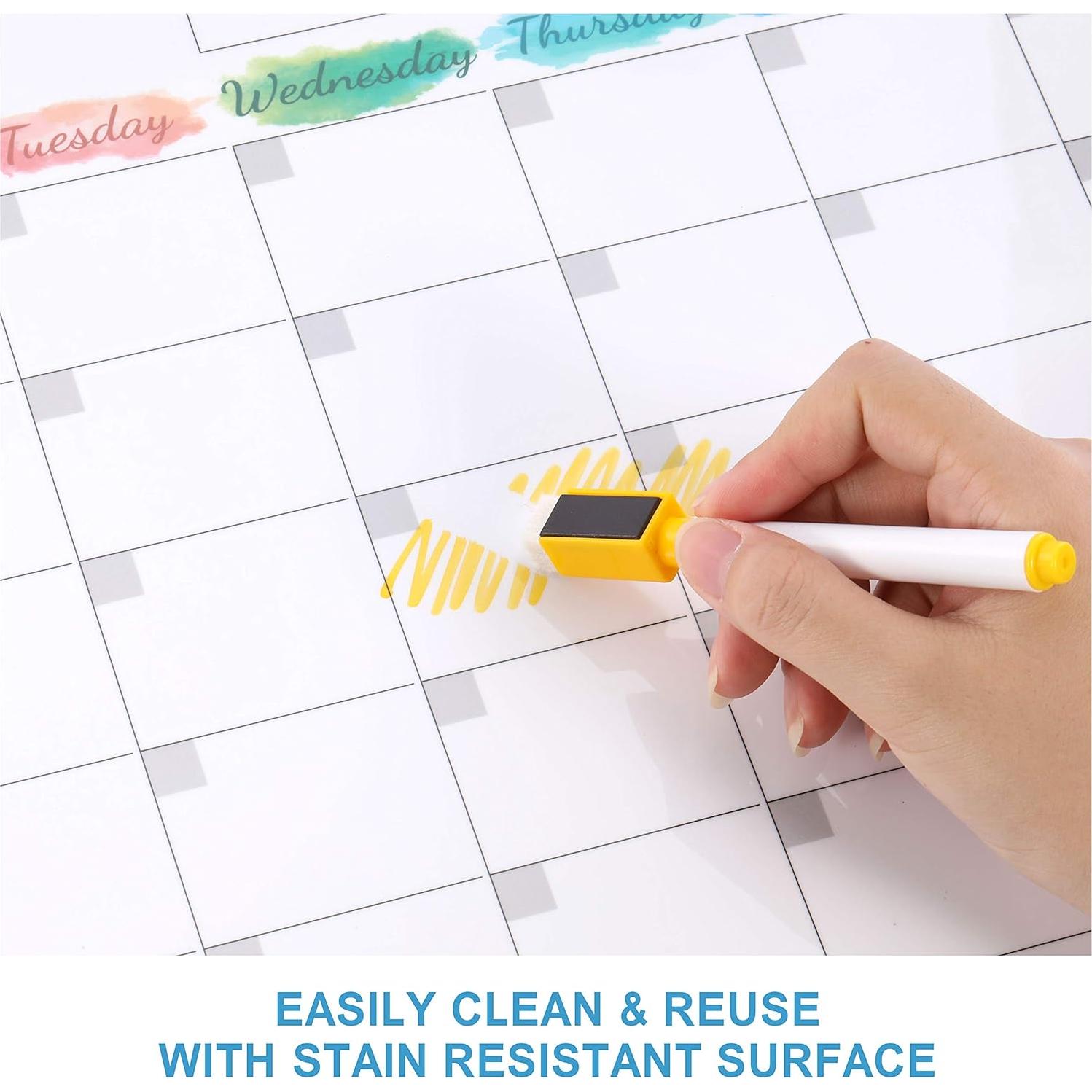 Calendario Magnético Borrado en Seco MaaIbok 38x29 cm