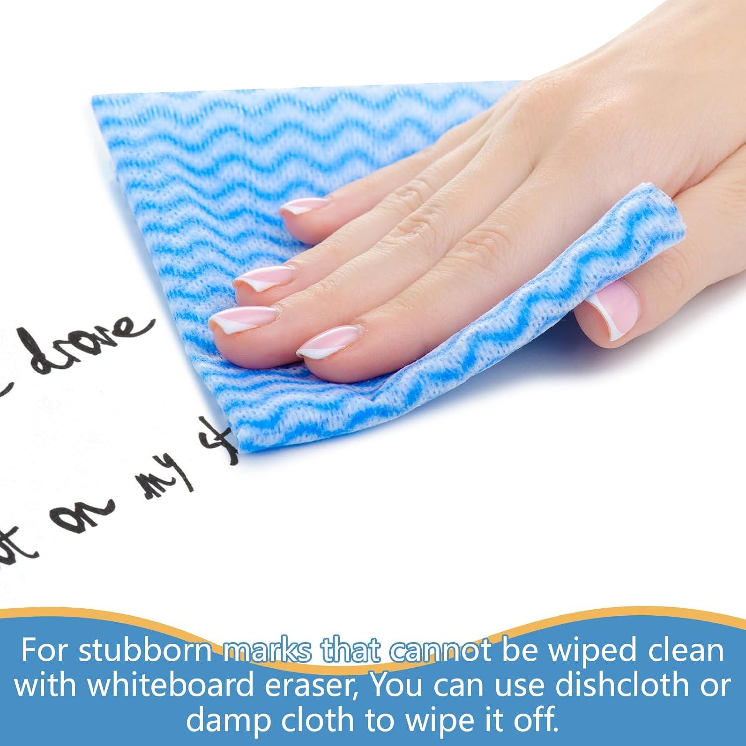 Paquete de 6 Tableros Magnéticos Borrables NUITPY 20x30cm y 13x20cm