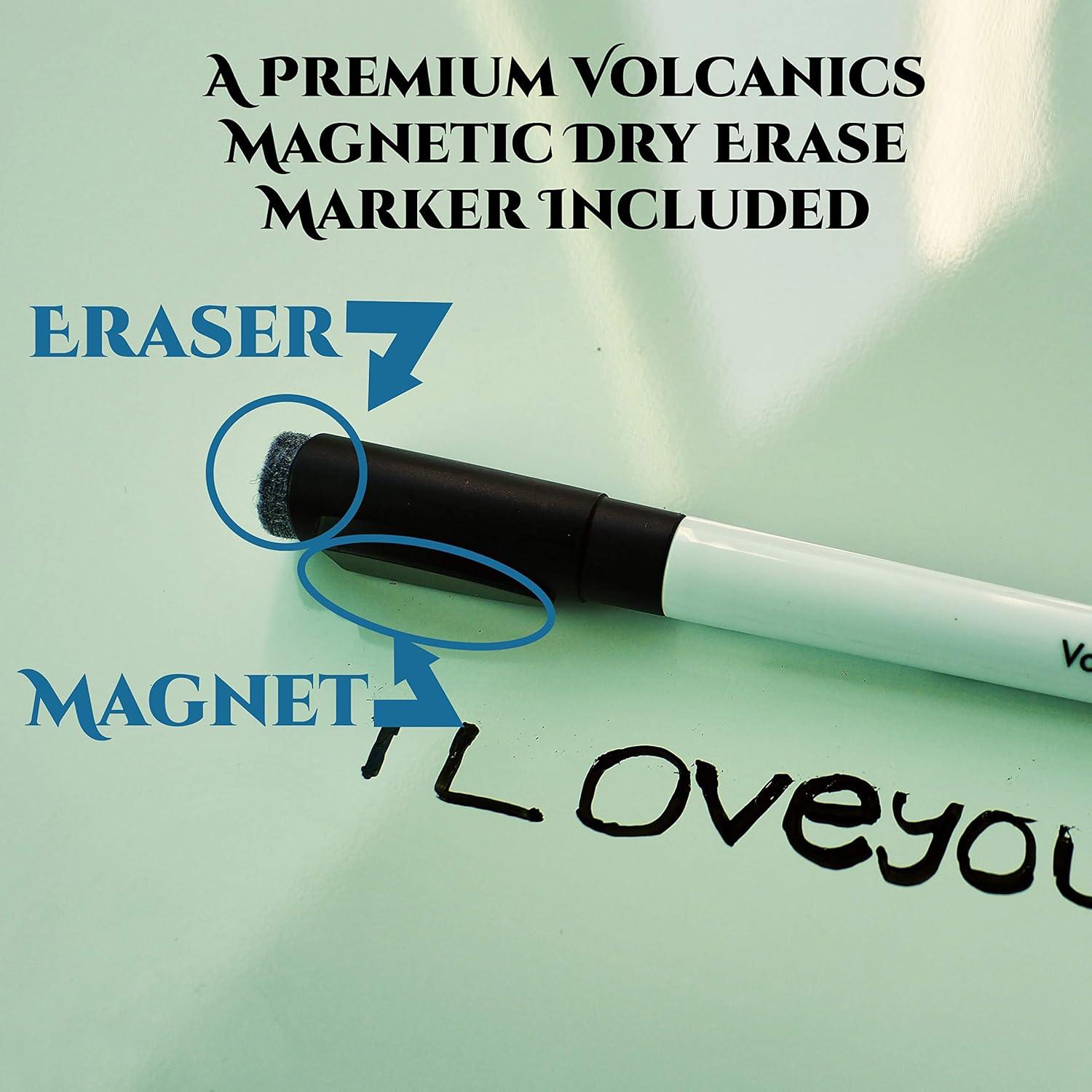 Tablero Blanco Magnético Volcanics 35.8x27.9 cm con Marcador