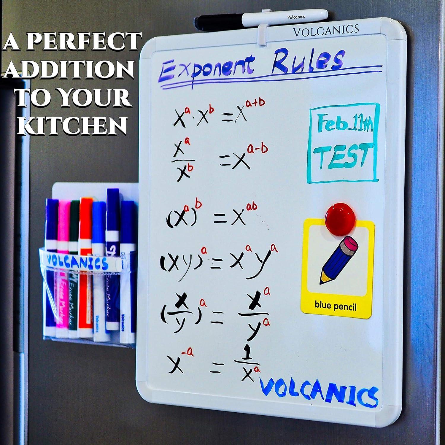 Tablero Blanco Magnético Volcanics 35.8x27.9 cm con Marcador