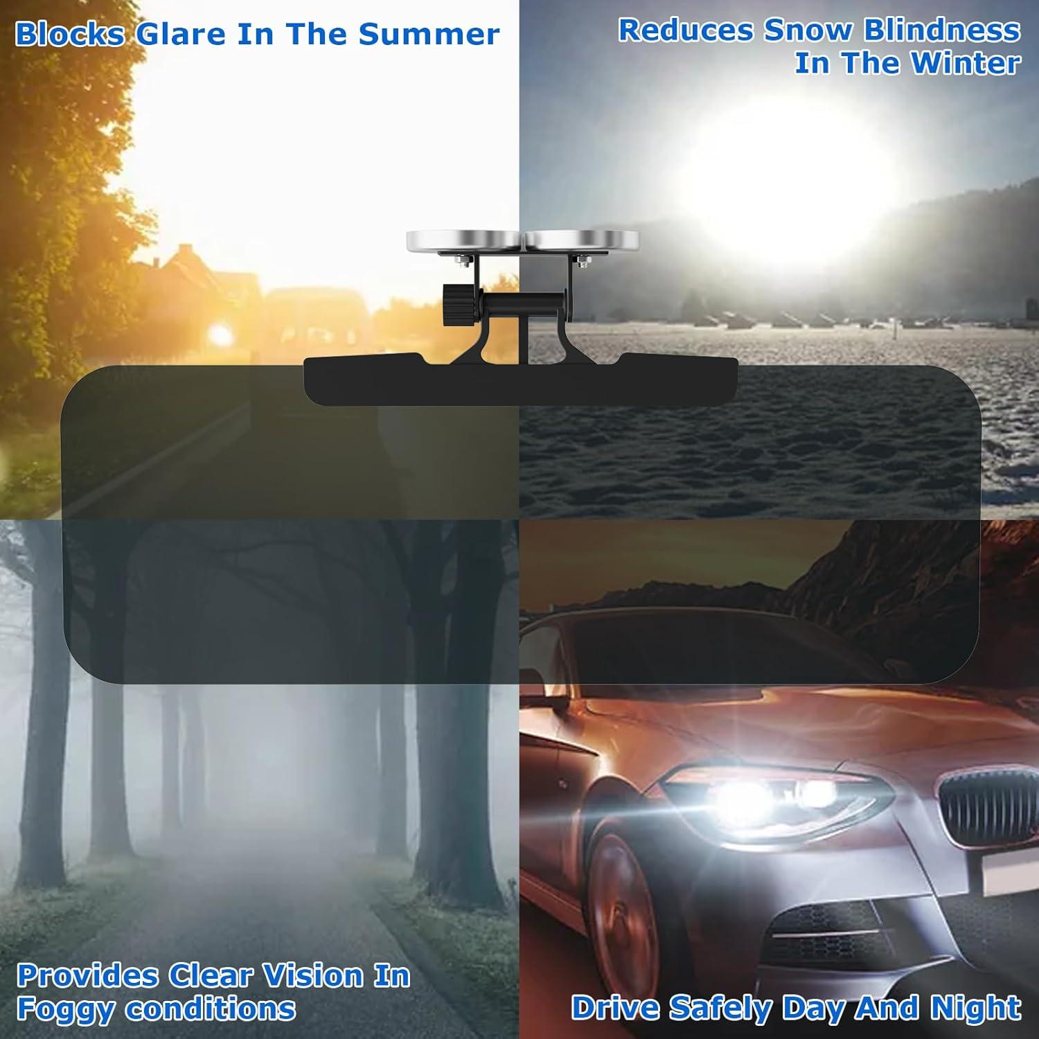 Visera Solar Magnética Katywixu para Carro de Golf 39.9x19.8cm