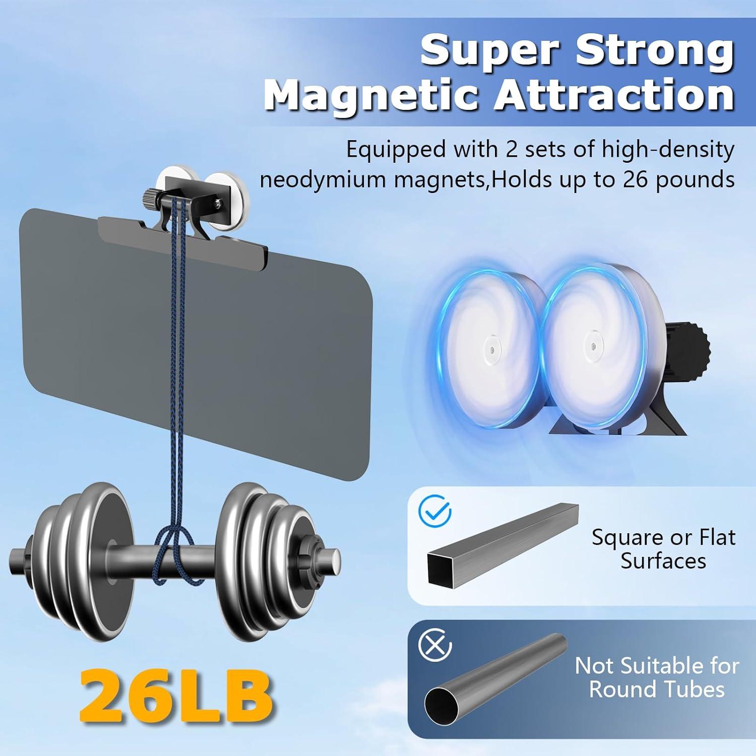 Visera Solar Magnética Katywixu para UTV y Carritos de Golf