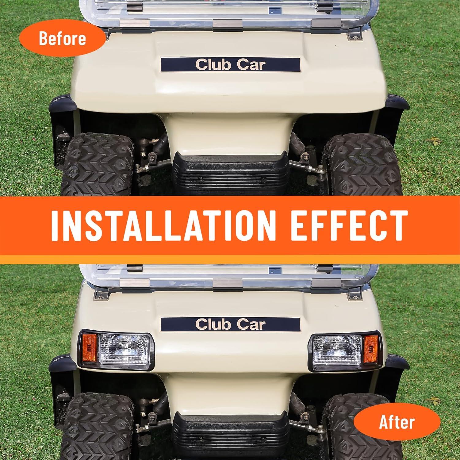 Faros Halógenos Drive-up para Club Car DS 1993+ 12V