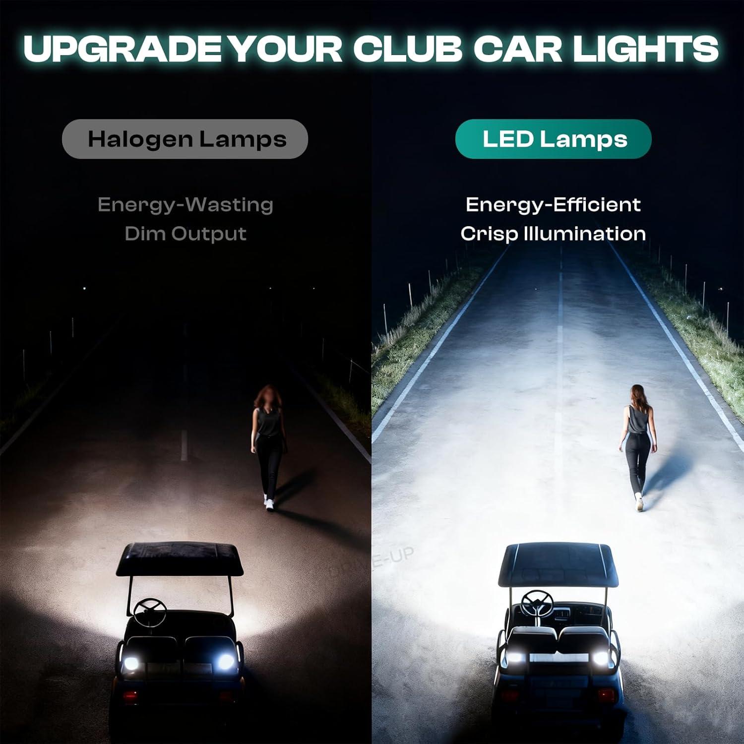 Kit de Faros LED Drive-up para Club Car DS 1993+ 12V