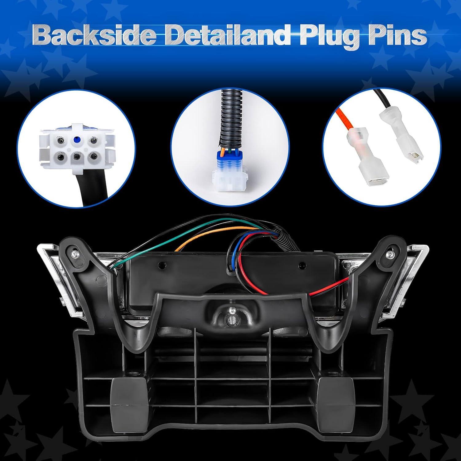 Kit de Luz LED NOKINS para Carrito Golf Club Car Precedent