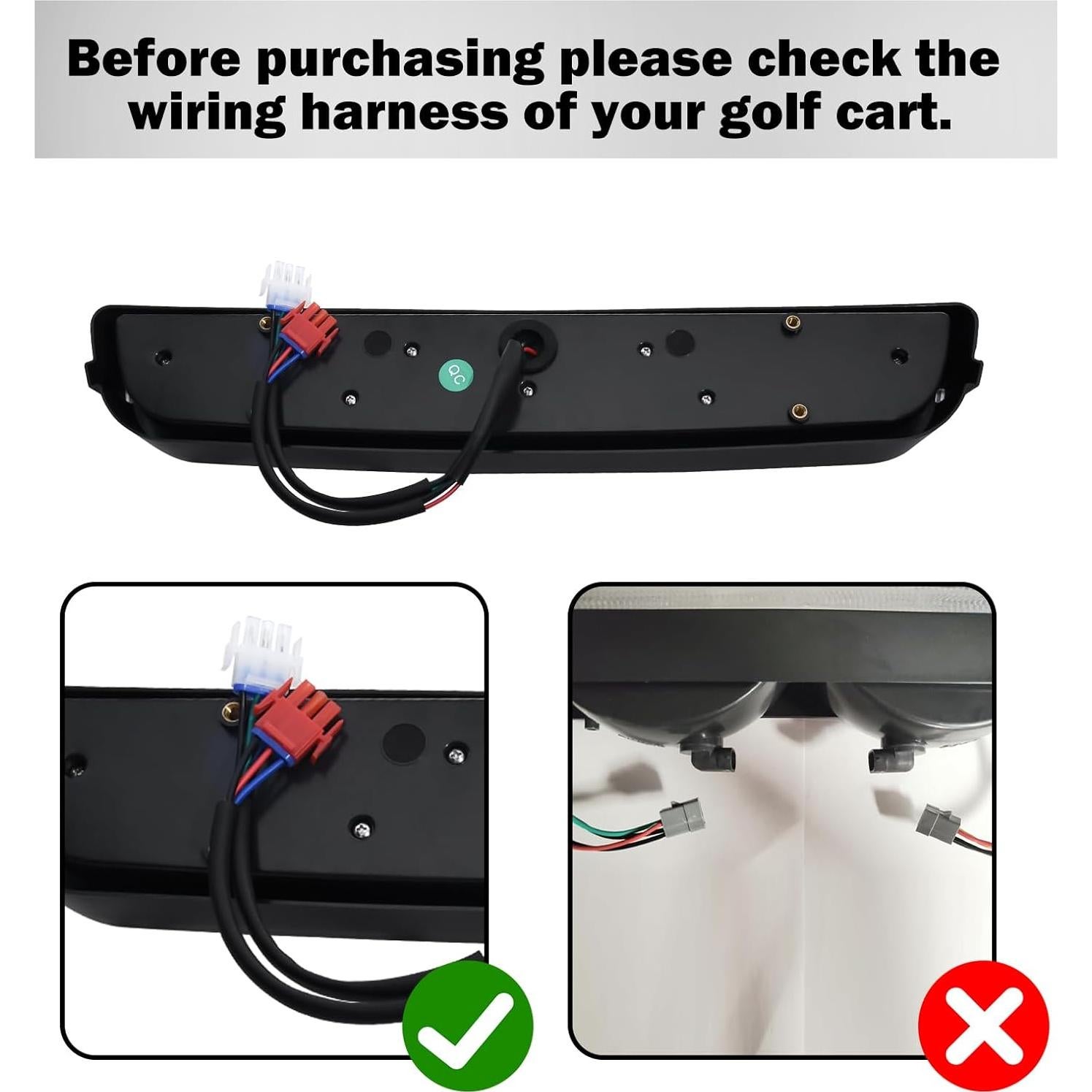 Barra de Faros LED Orle Oko para Carrito Golf EZGO TXT 1996-2013