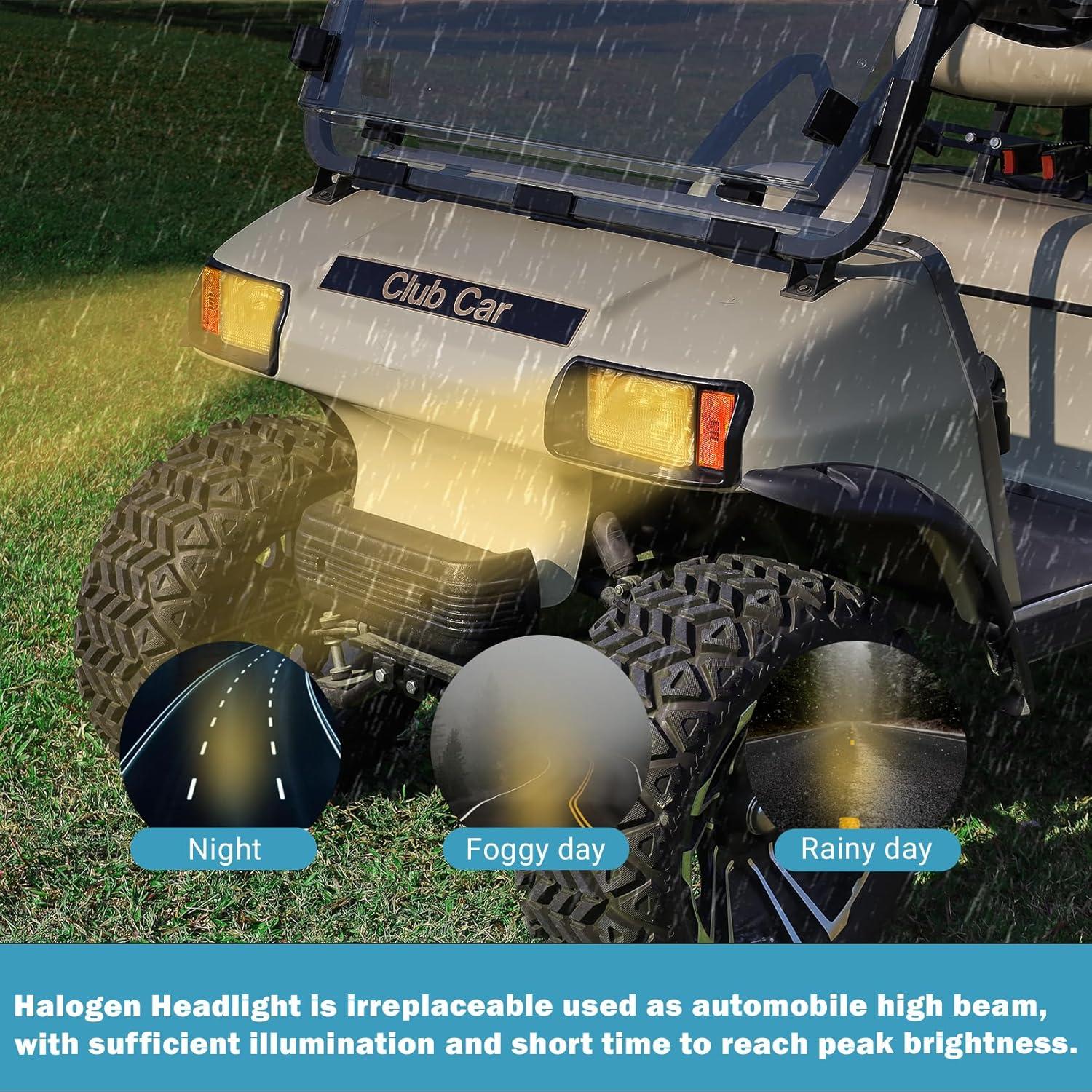 Kit de Faros Halógenos CartClan para Carro de Golf Club Car DS