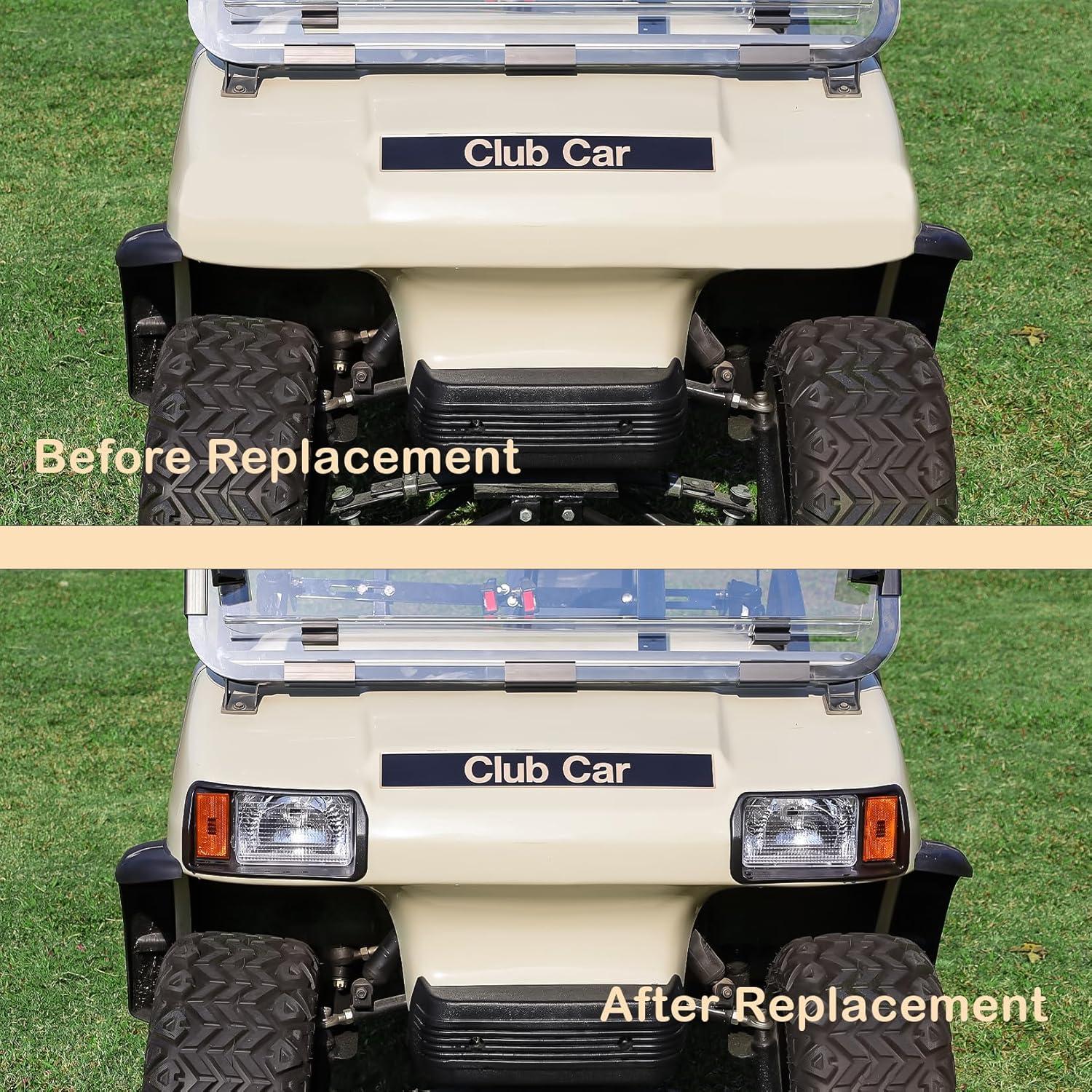 Kit de Faros Halógenos CartClan para Carro de Golf Club Car DS