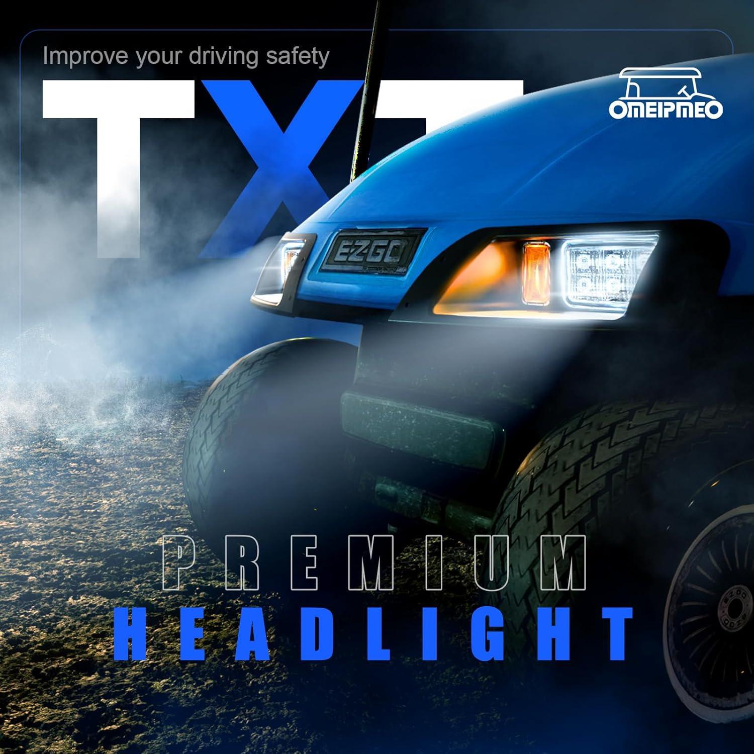 Kit de Faro LED OMEIPMEO para Carrito de Golf EZGO TXT 1996-2013