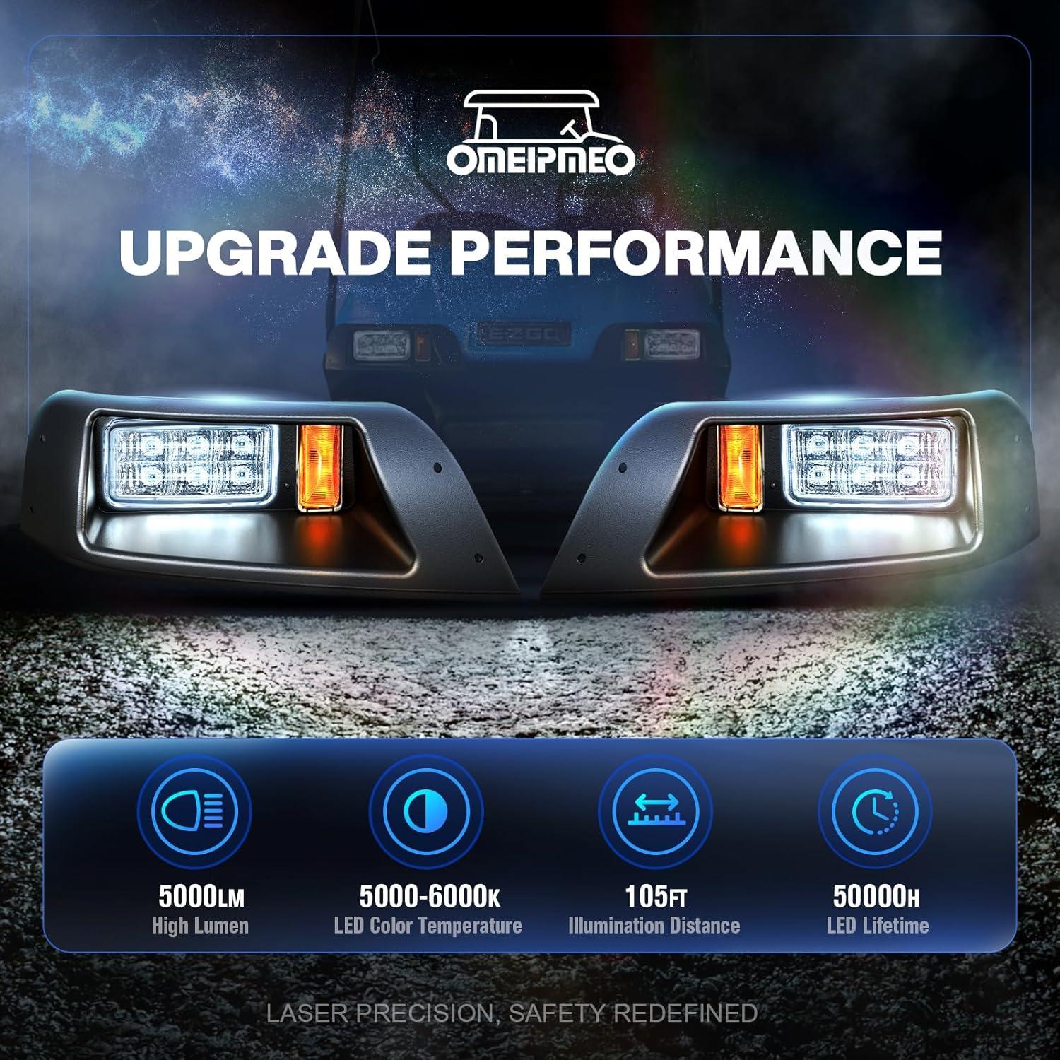Kit de Faro LED OMEIPMEO para Carrito de Golf EZGO TXT 1996-2013