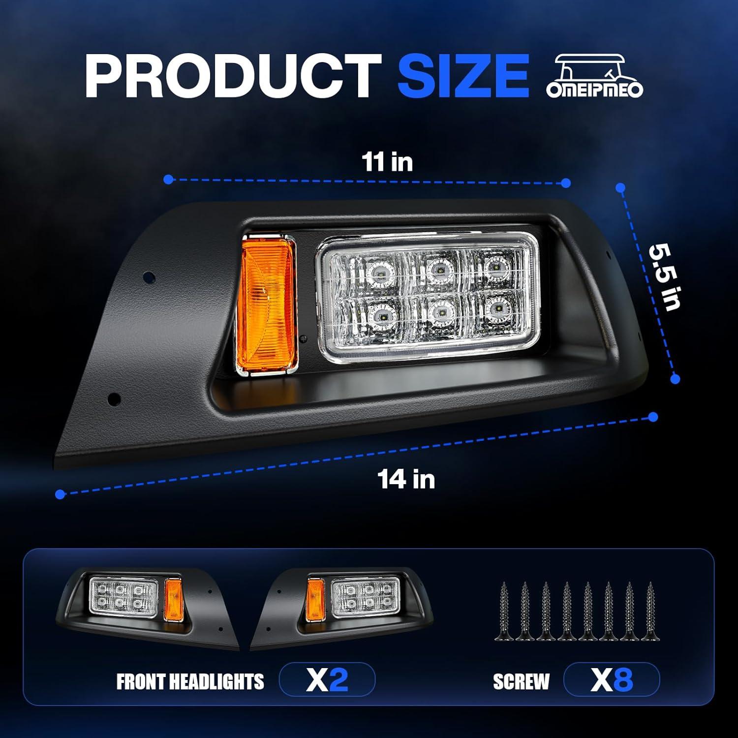 Kit de Faro LED OMEIPMEO para Carrito de Golf EZGO TXT 1996-2013