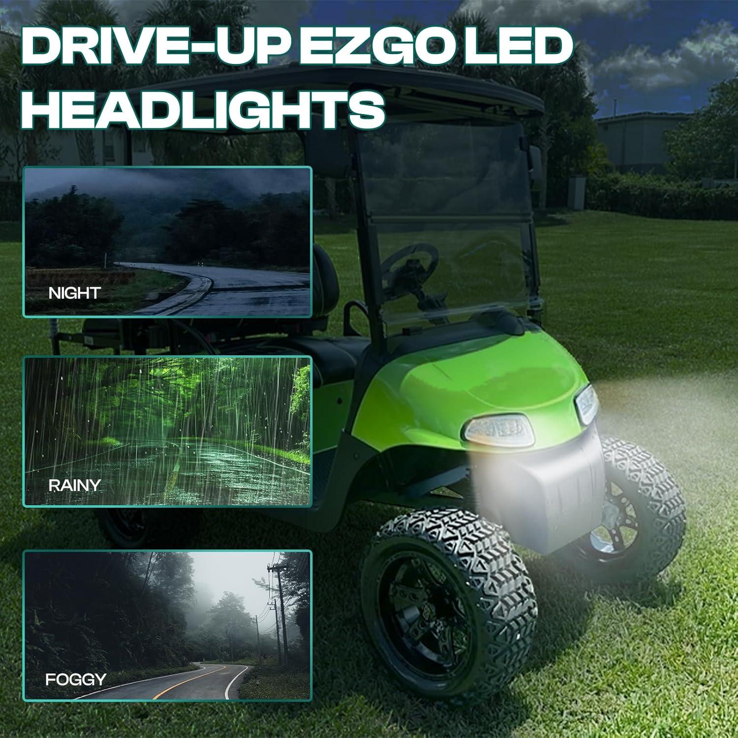 Kit de Faros LED Drive-up para Carritos de Golf EZGO RXV 2008-2015