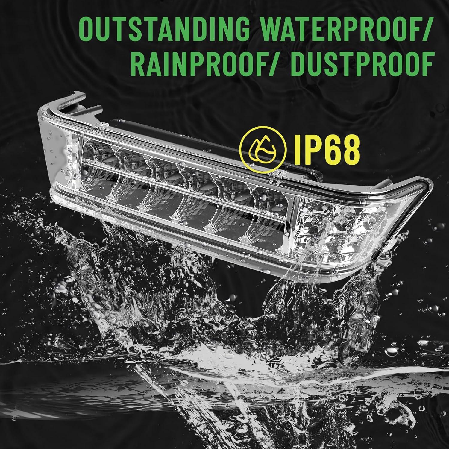 Barra de Faro LED Drive-up para Club Car Precedent 2004+ 12V