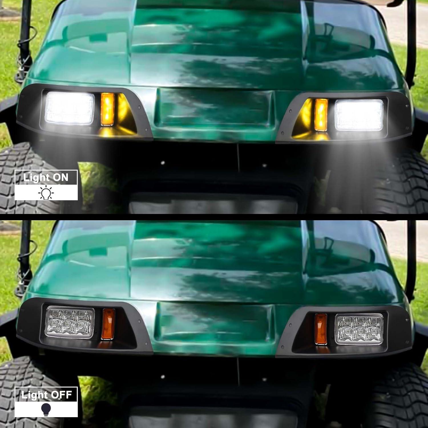 Faros LED Shu-Ran para EZGO TXT 1996-2013, 12V, Impermeables