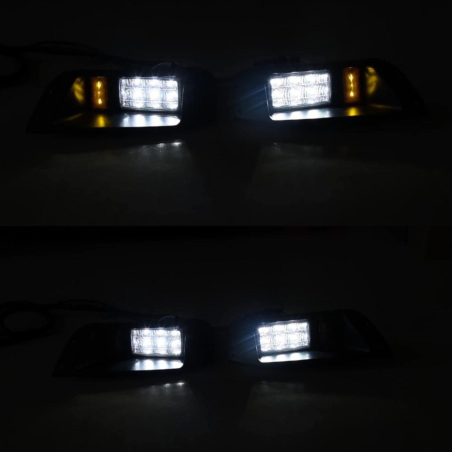 Faros LED Shu-Ran para EZGO TXT 1996-2013, 12V, Impermeables