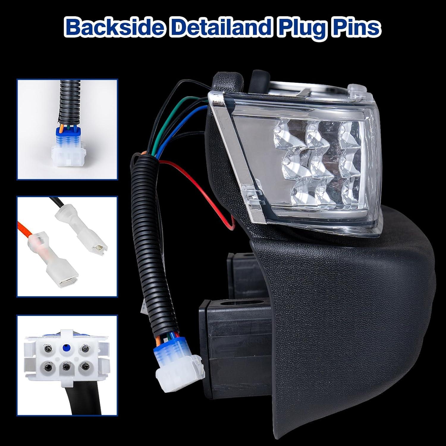 Kit de Faros LED WEKANI para Golf Cart Club Car Precedent 2004-UP