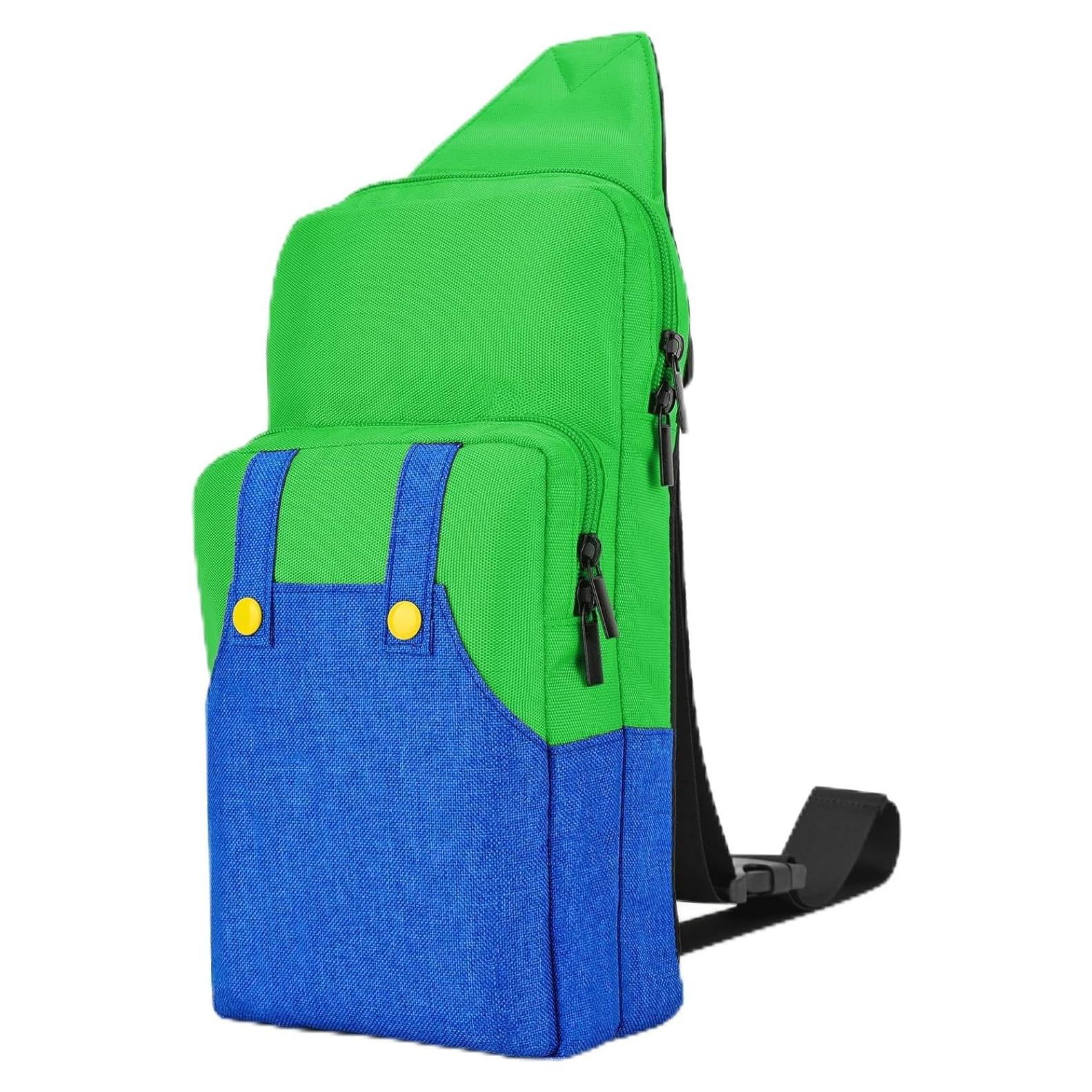 Bolsa de Viaje Owngen para Nintendo Switch Verde y Azul