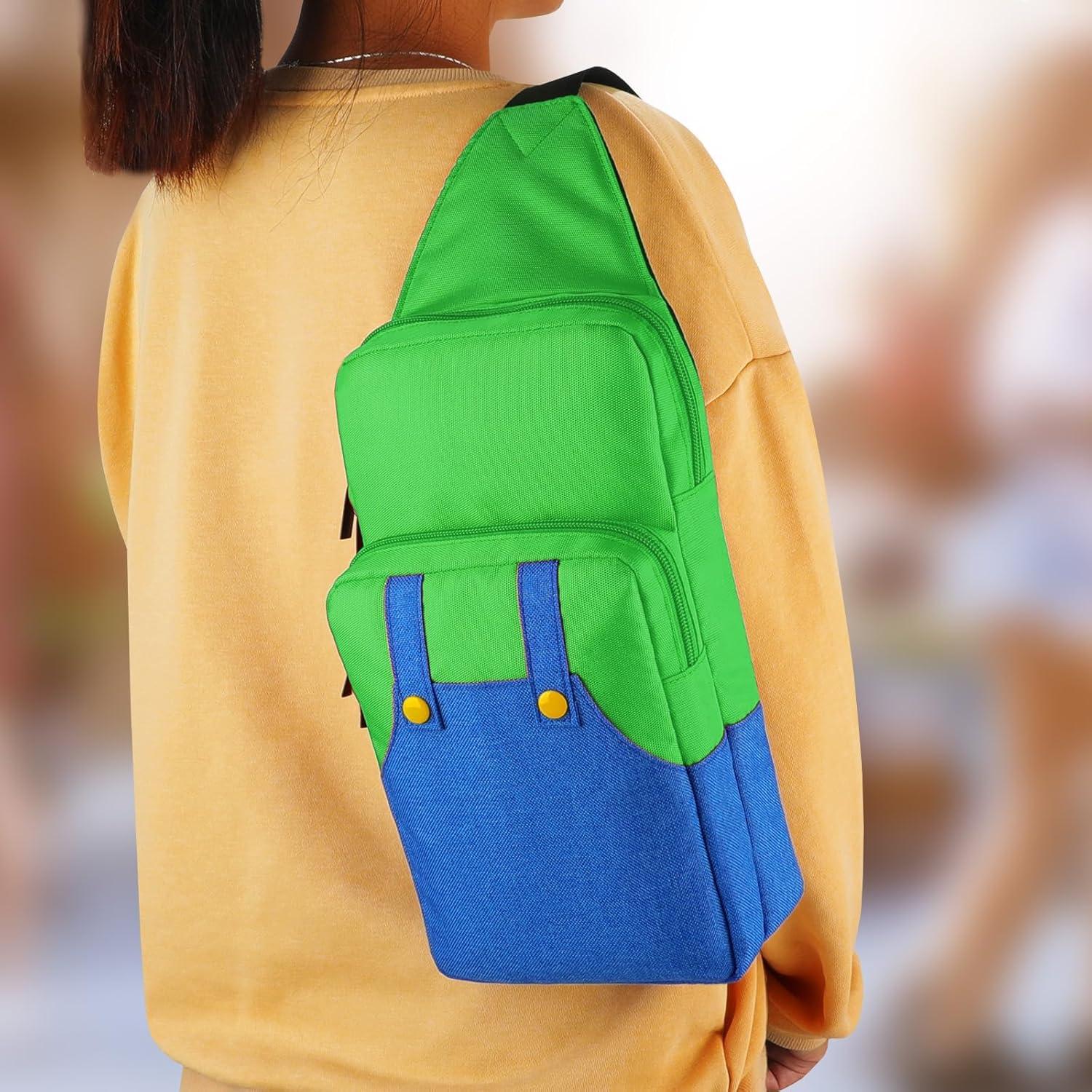 Bolsa de Viaje Owngen para Nintendo Switch Verde y Azul