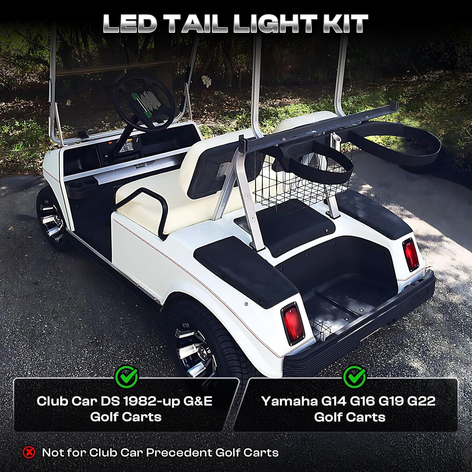 Kit de luces traseras LED Drive-up para Club Car DS 1982-Up