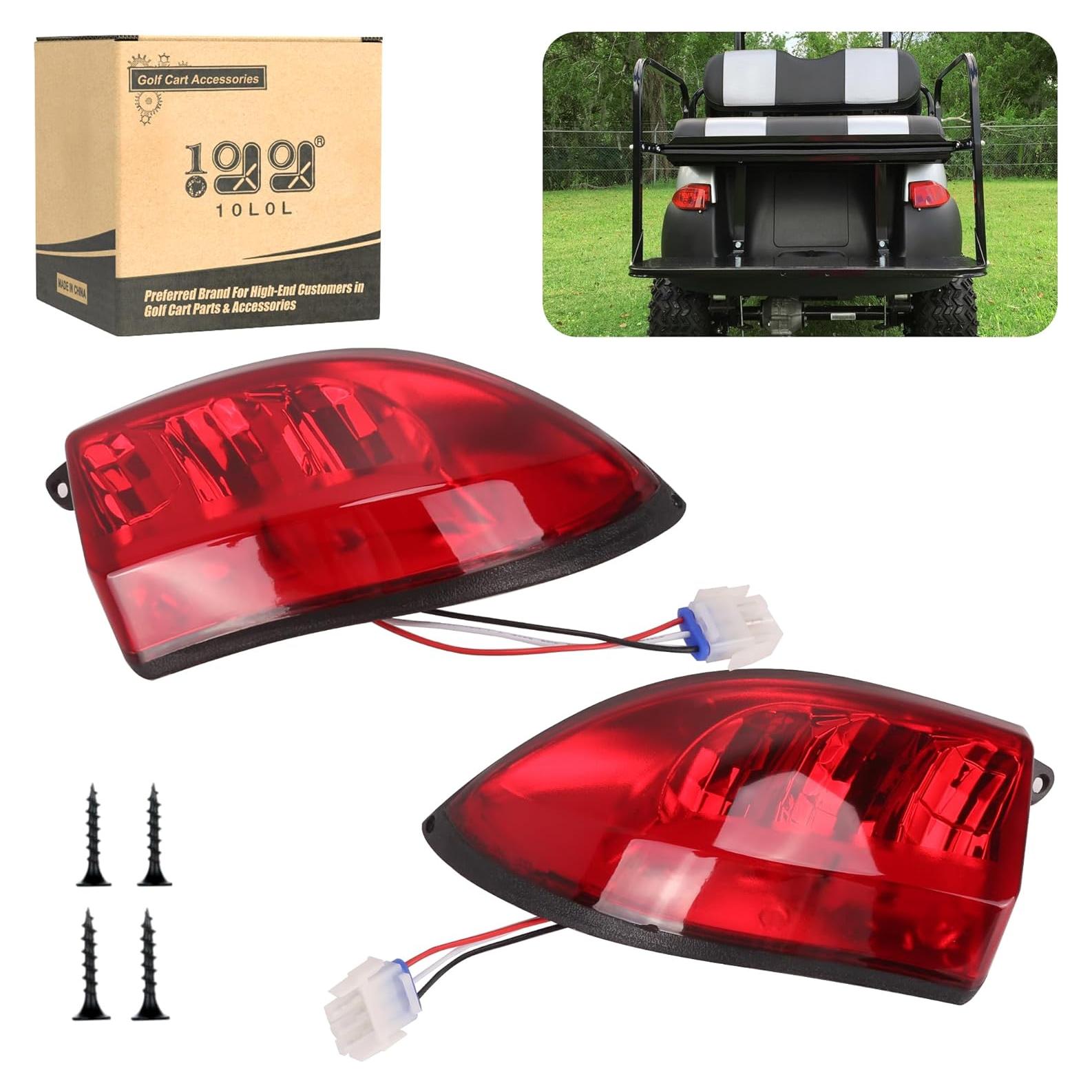 Luces Traseras 10L0L para Carro de Golf Club Car 2004+ 12V