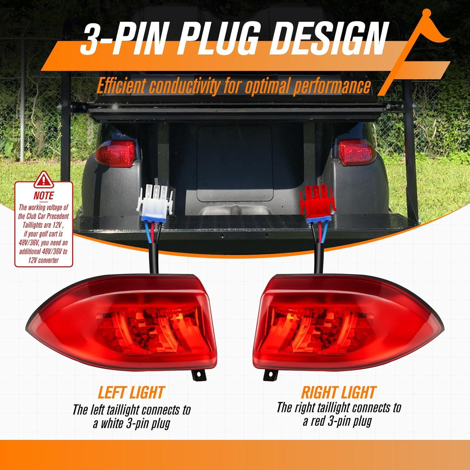 Kit de Luces Traseras LED Club Car Precedent 2004-Up 12V
