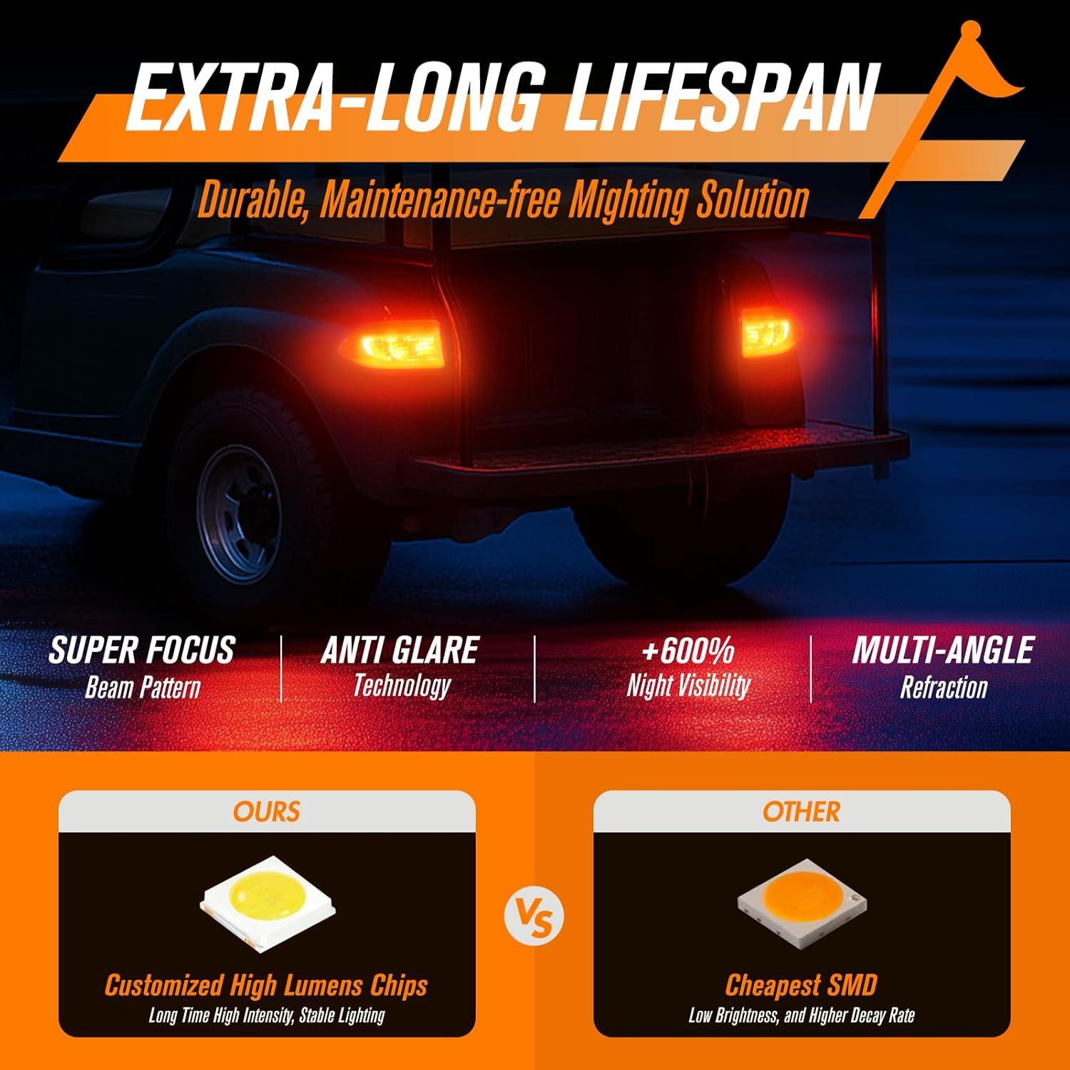 Kit de Luces Traseras LED Club Car Precedent 2004-Up 12V