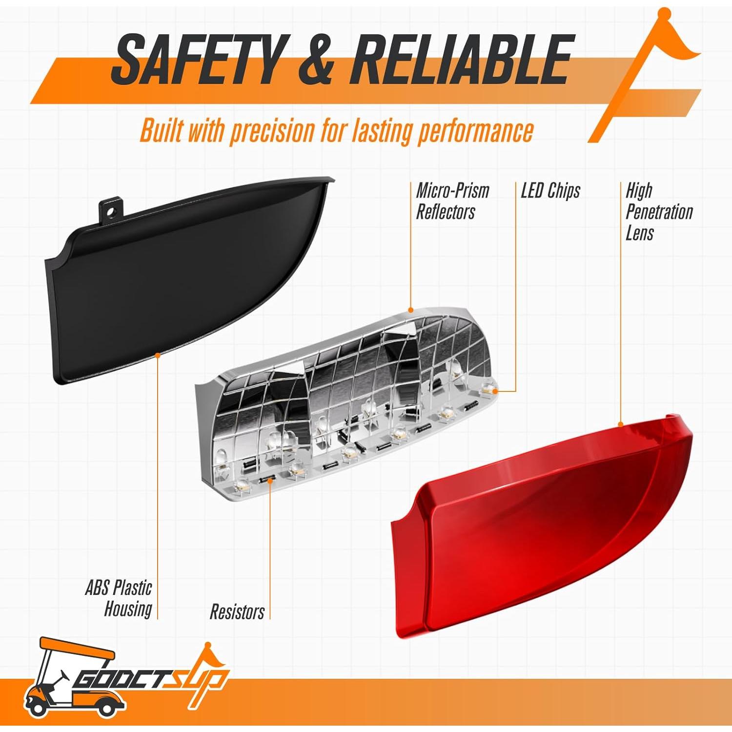 Kit de Luces Traseras LED Club Car Precedent 2004-Up 12V