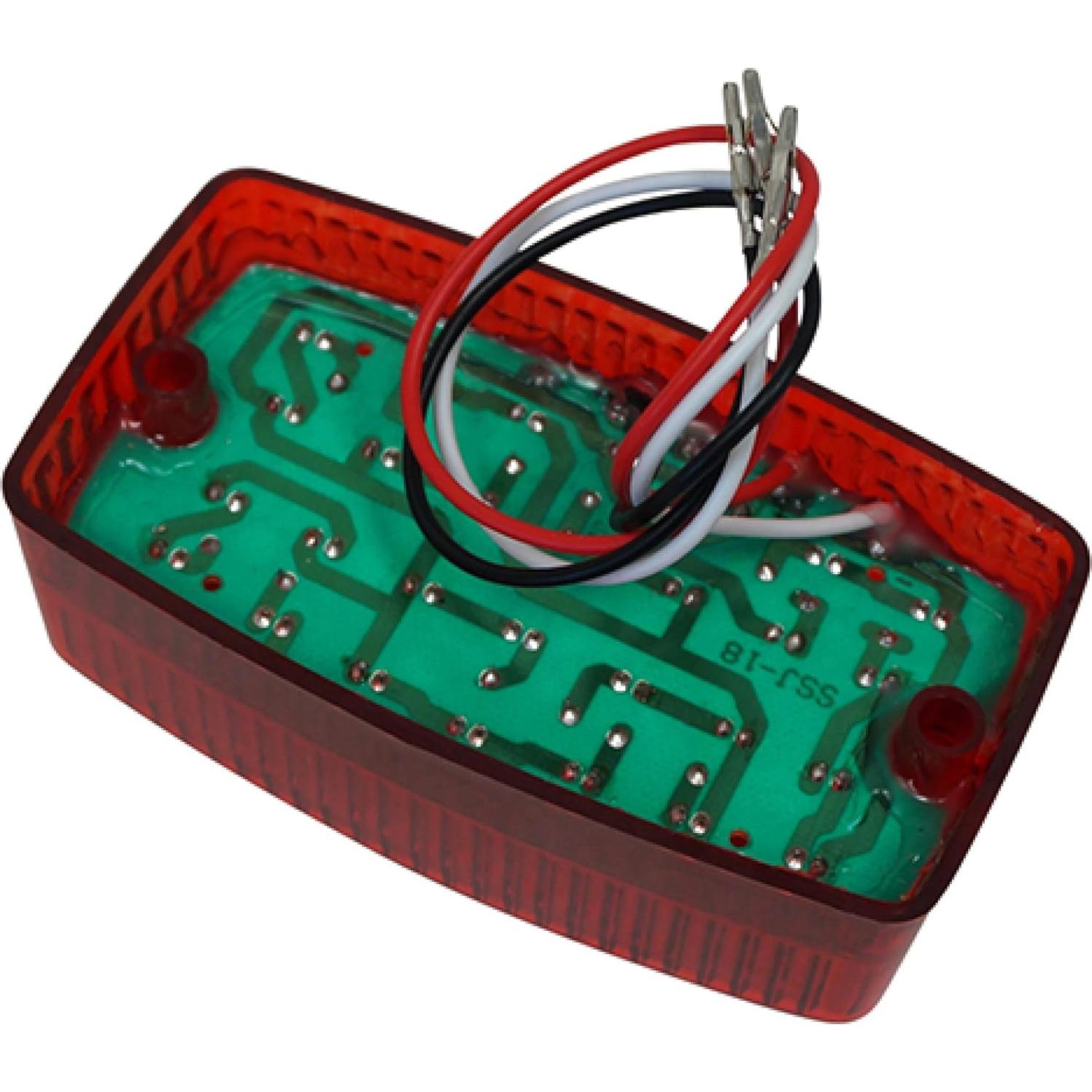 Conjunto de luz trasera Red Hawk LGT-117 para Carritos de Golf