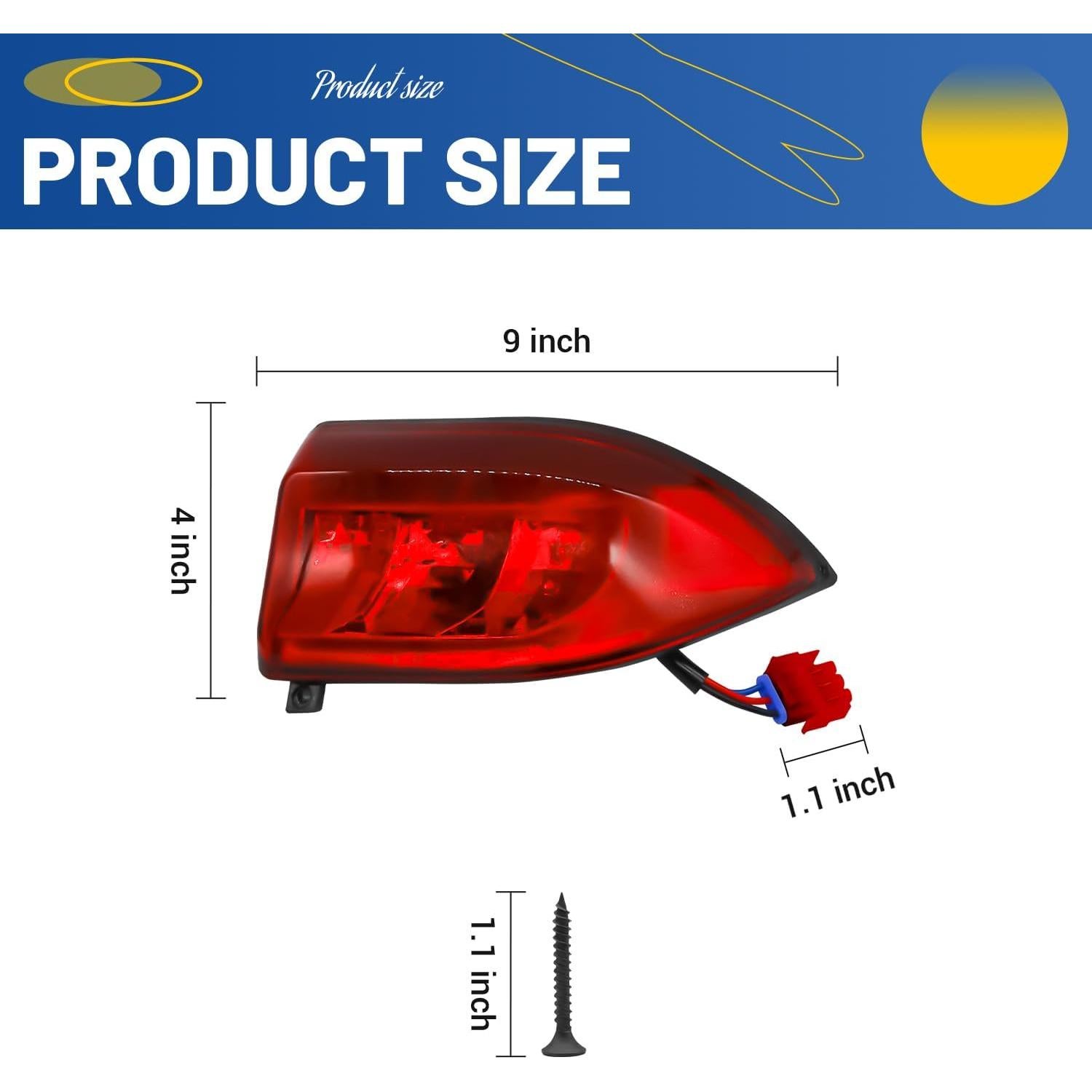 Luces Traseras LED Drive-up para Carrito de Golf Club Car