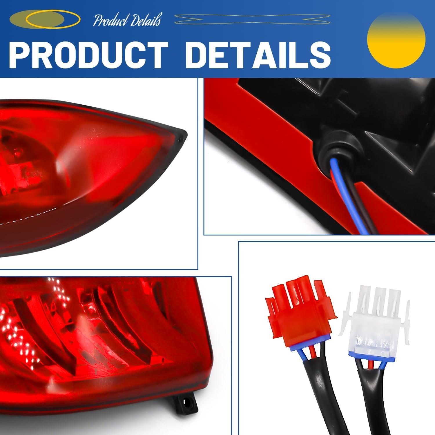 Luces Traseras LED Drive-up para Carrito de Golf Club Car