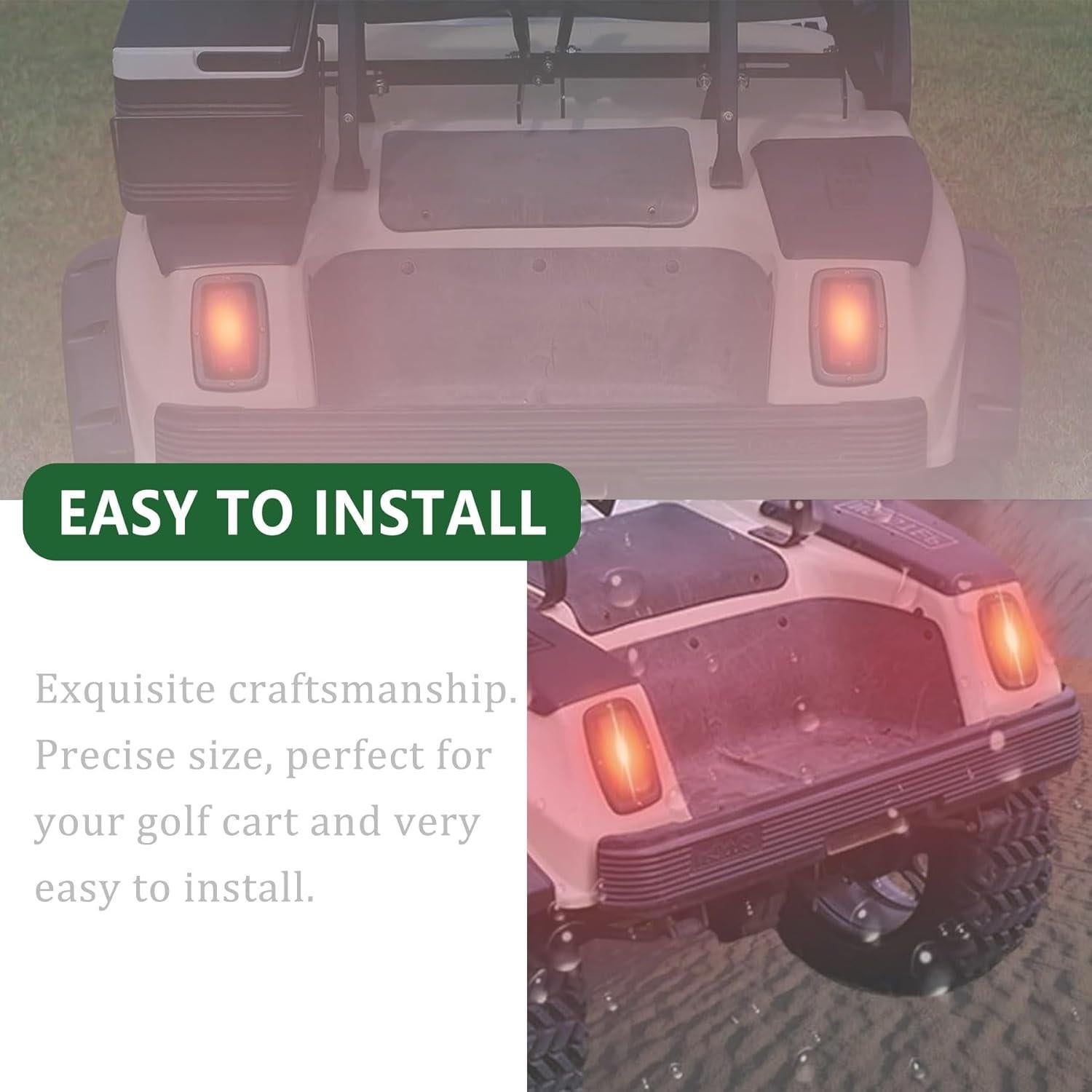 Luces Traseras Marddpair para Carrito de Golf DS Club Car 1982+