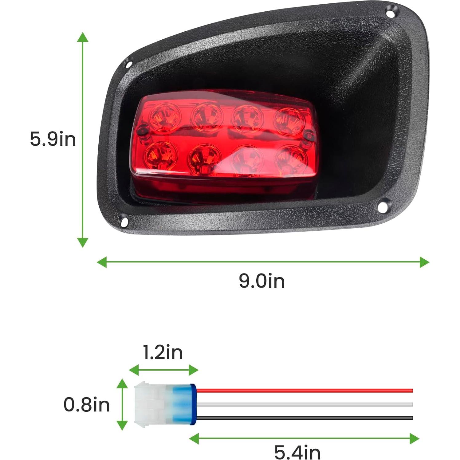 Luces Traseras 12V 10L0L para EZGO TXT 1996-2013 - Impermeables