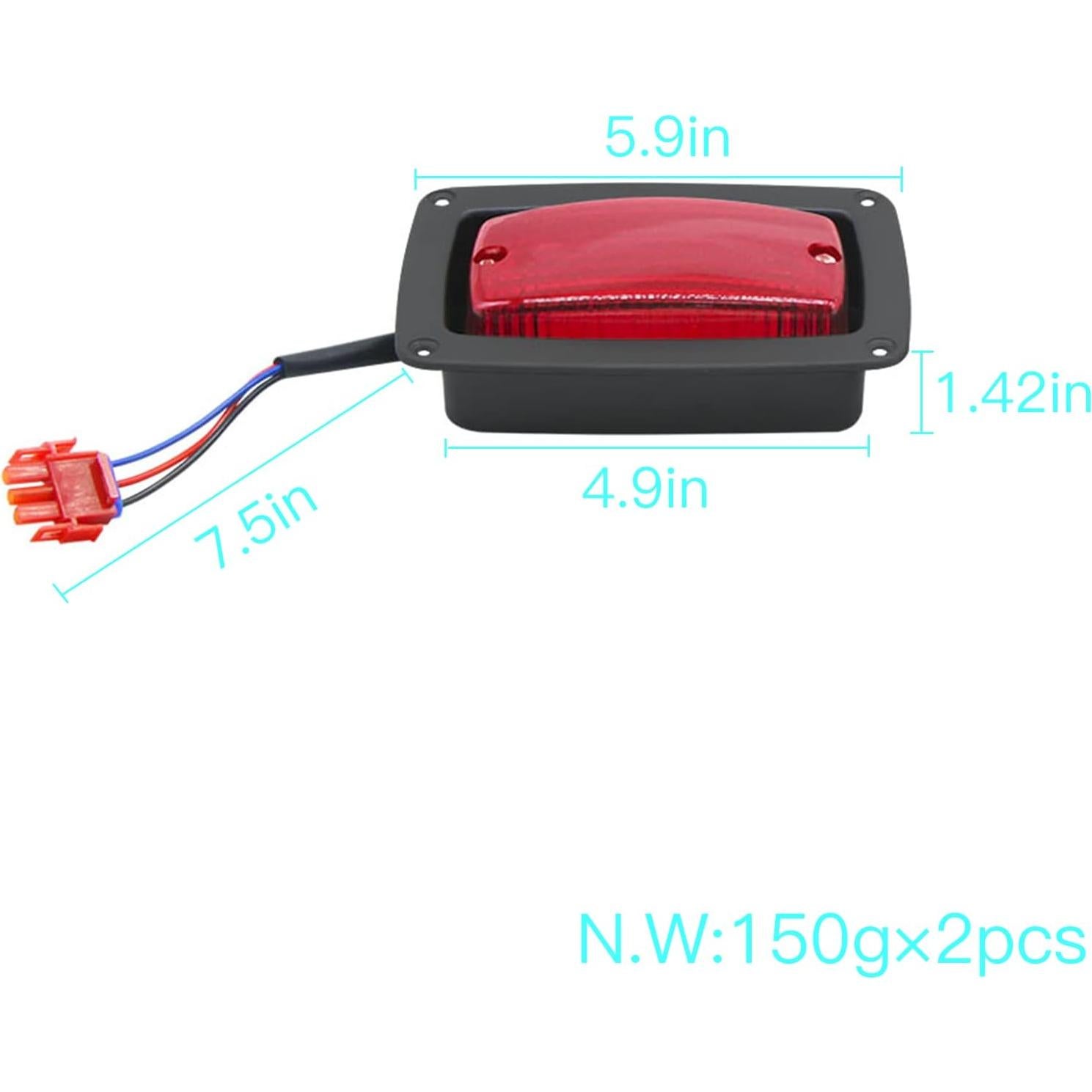 Kit de Luces Traseras LED DIYOLFALL para Carrito de Golf