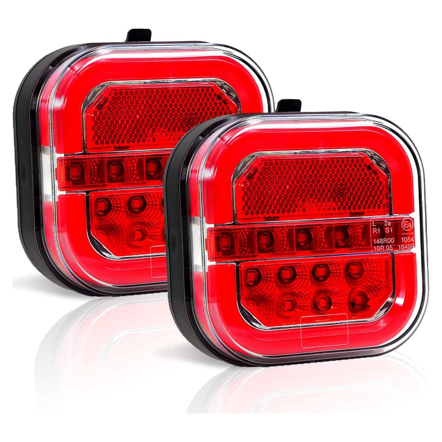 Luces de Remolque Inalámbricas NeaLia LED IP67 5W Rojo